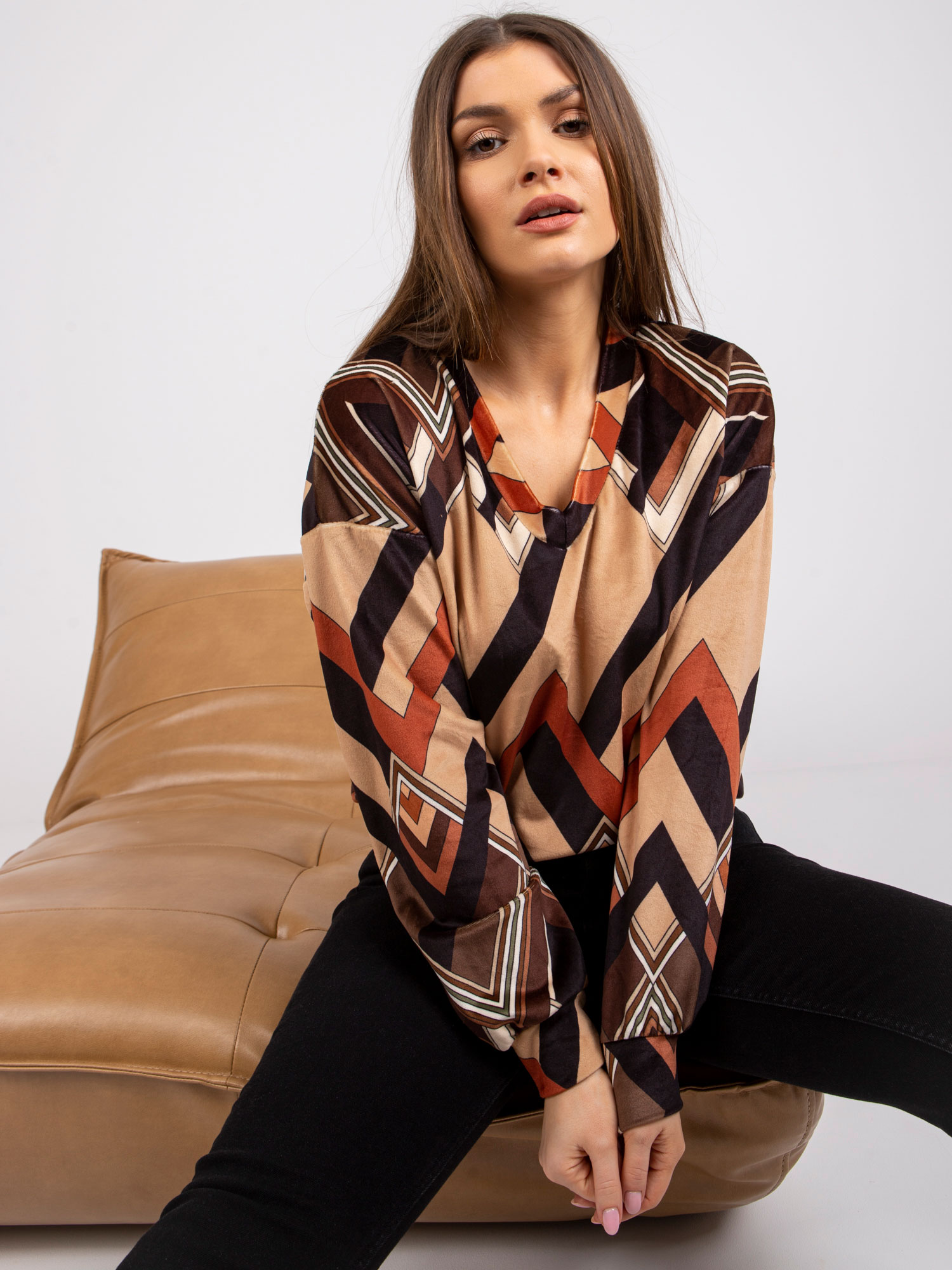 Blouse-DHJ-BZ-6033-1.49P-black-beige