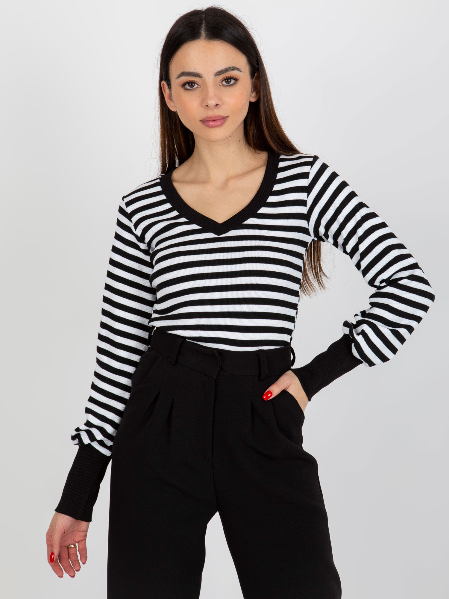 Blouse-RV-BZ-8612.03-black-white