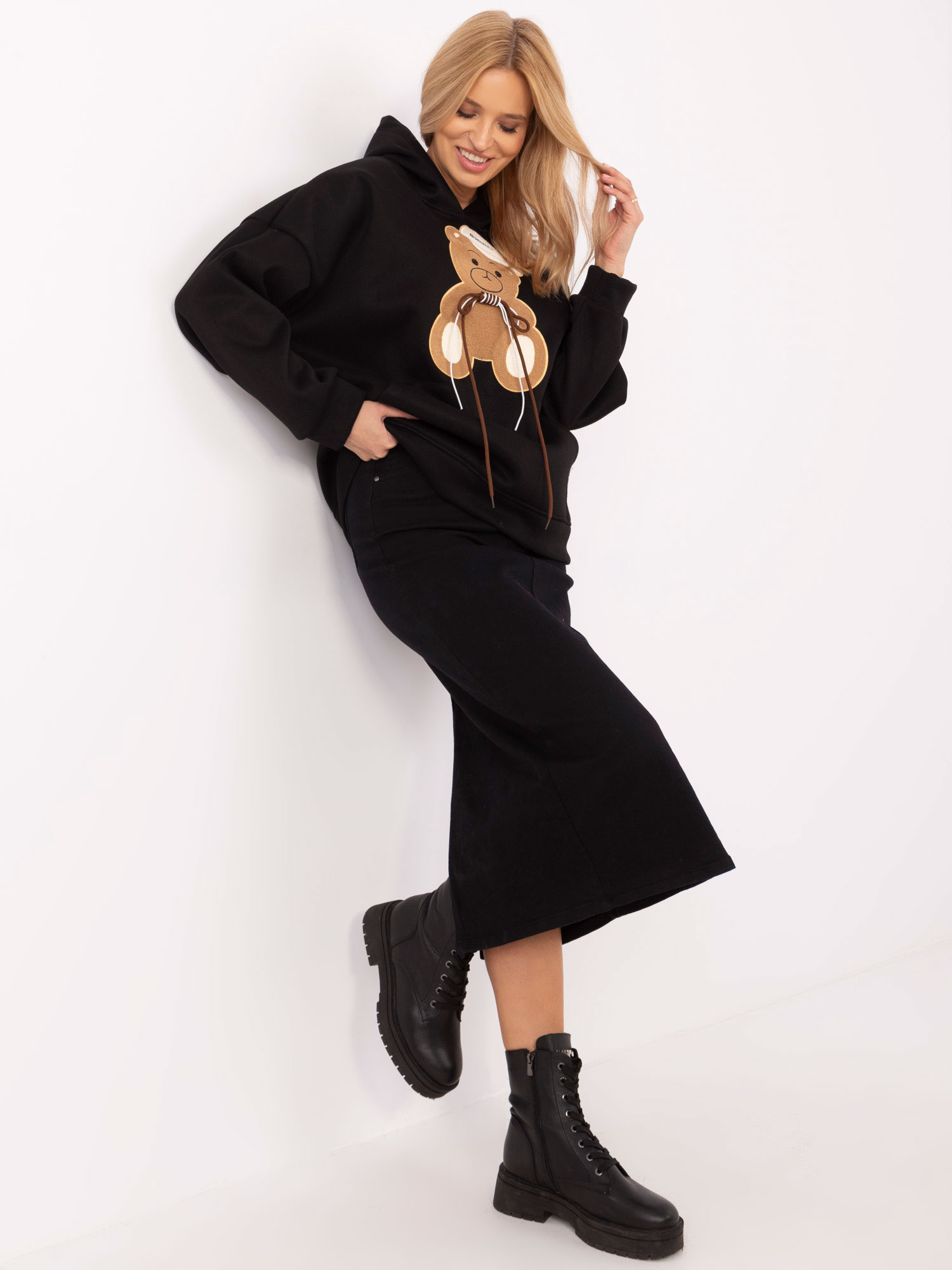 Sweatshirt-DHJ-BL-A8695.65P-black