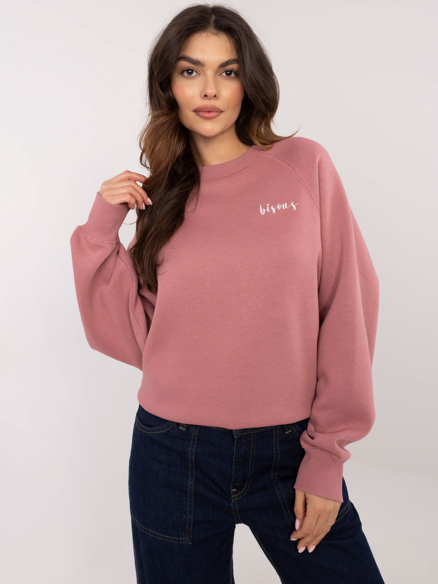 Sweatshirt-D10600T02656B-dark pink