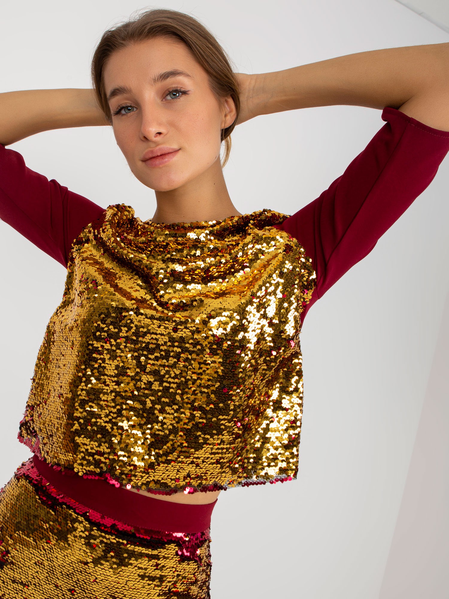 Blouse-LK-BZ-507300.88-burgundy