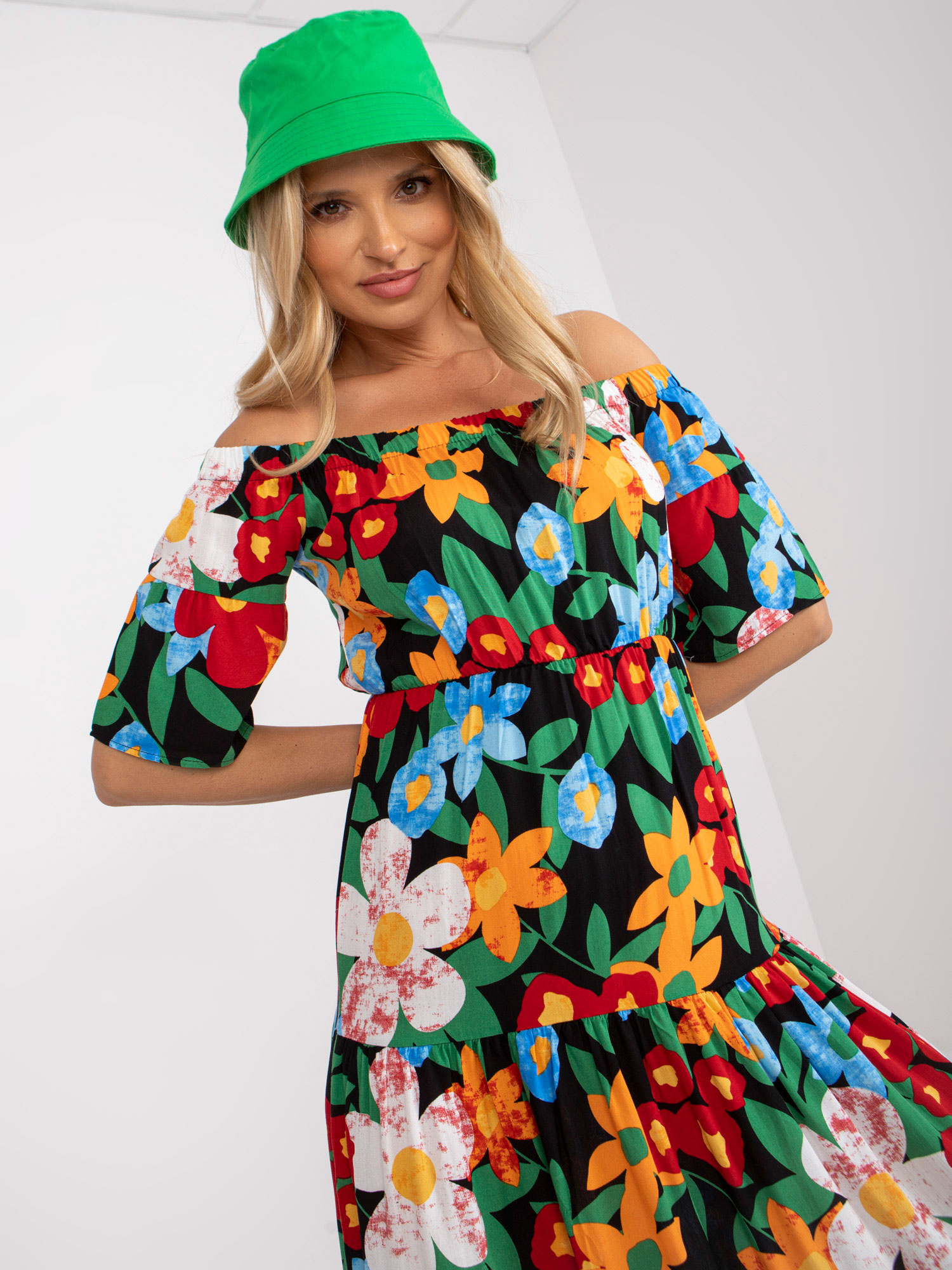 Dress-RO-SK-5015.32P-multicolor