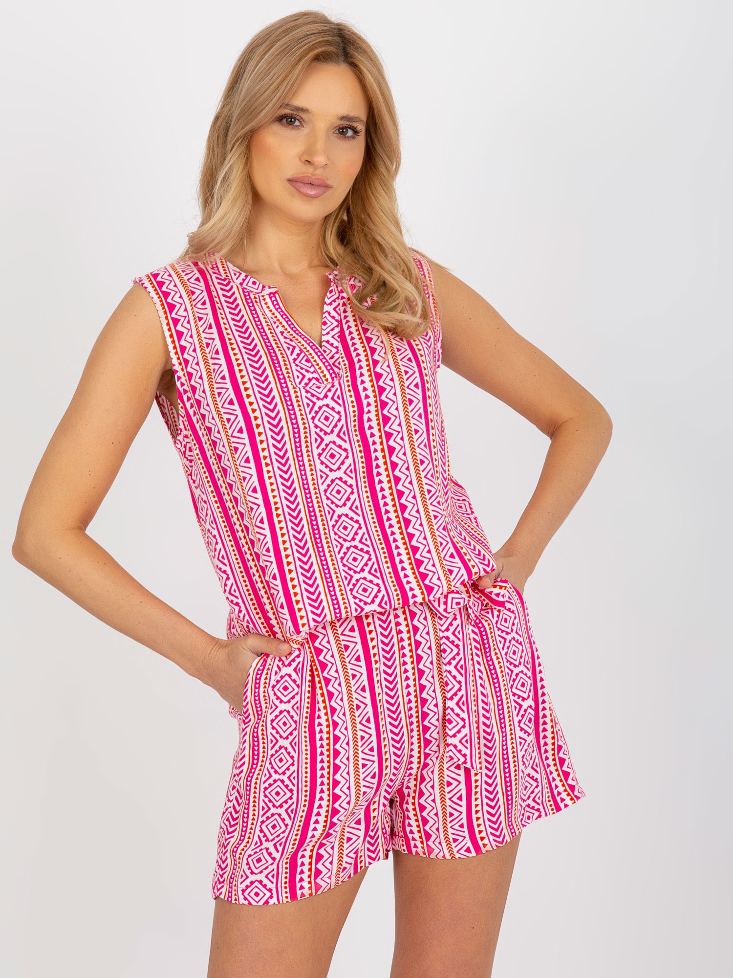 Blouse-D73771R11115A-white-pink