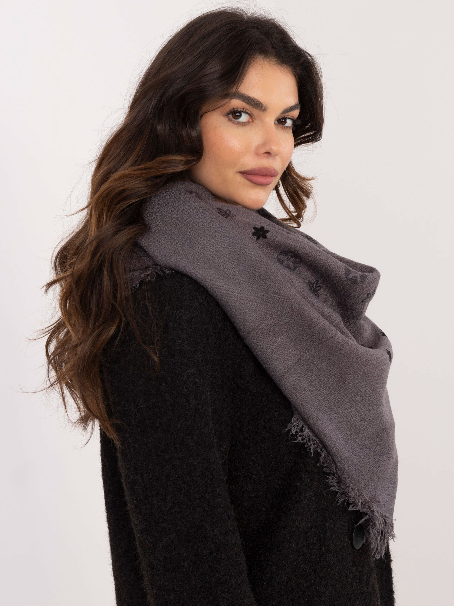 Scarf-AT-SZ-23504.93P-dark gray