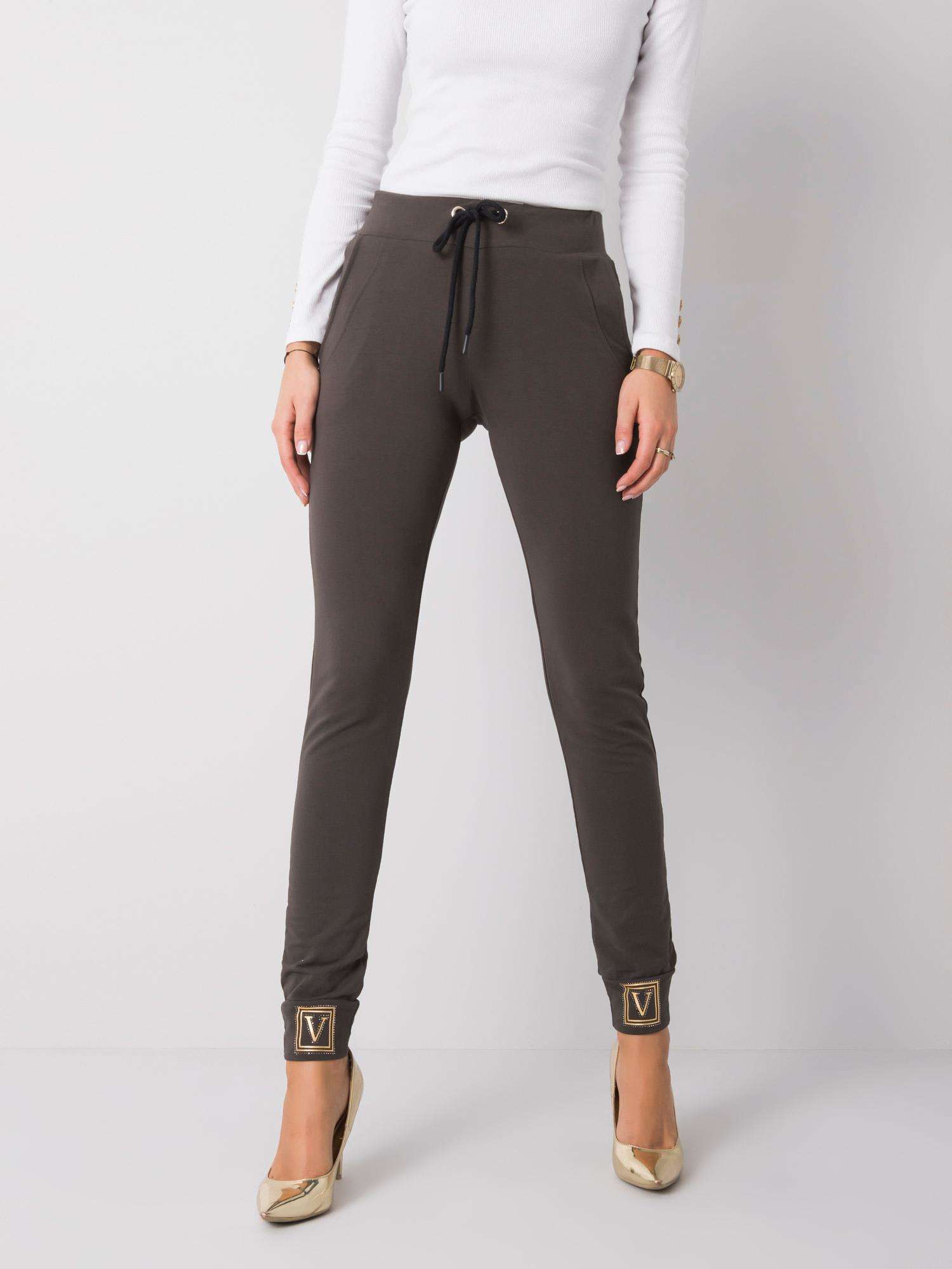 Sweatpants-RV-DR-5980.12-dark khaki