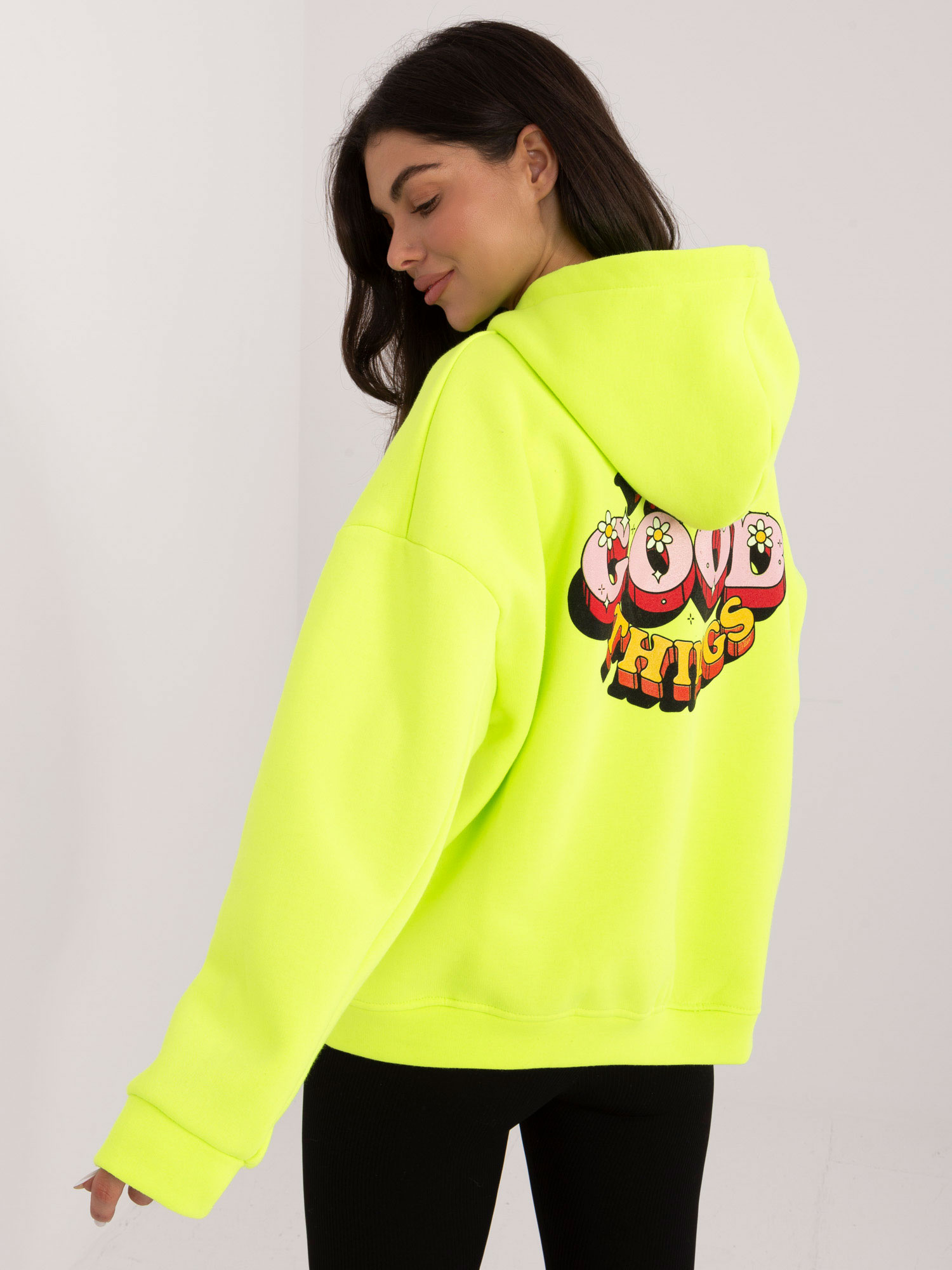 Sweatshirt-MJ-BL-H2503.70-fluo yellow
