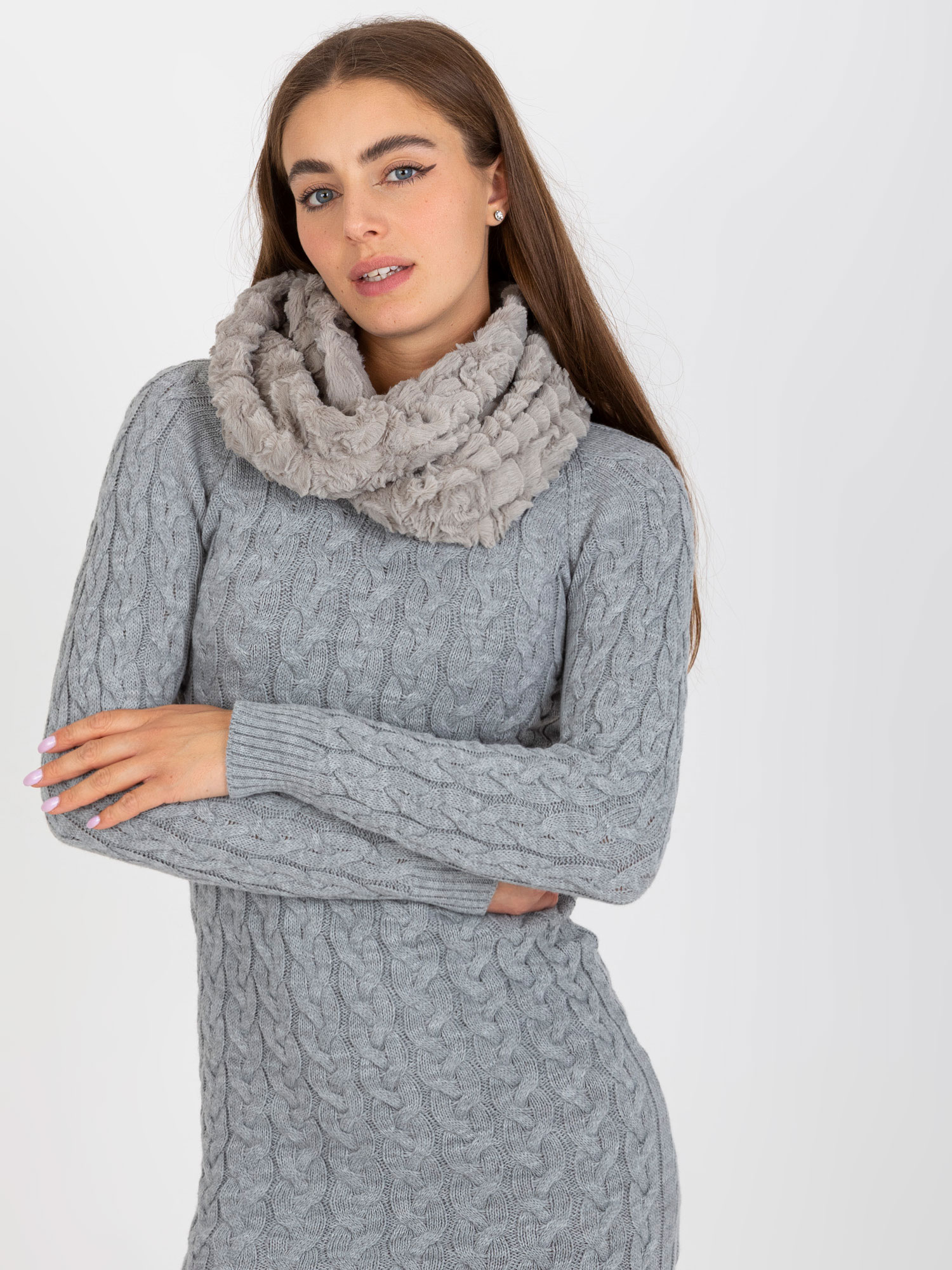 Scarf-AT-KM-S-8253.18-grey