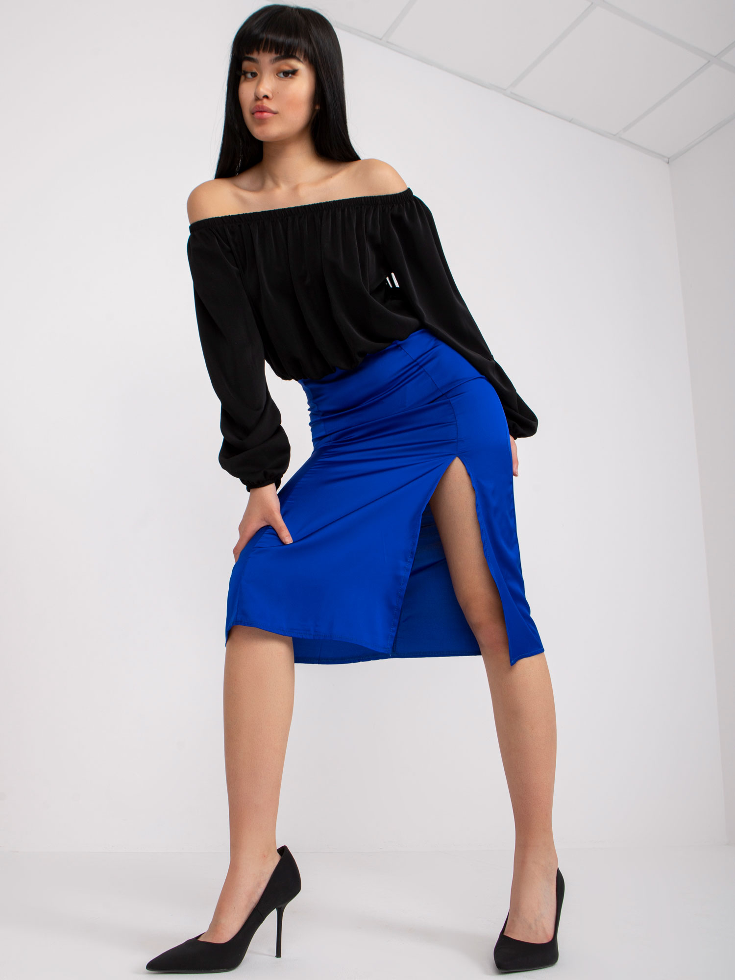 Skirt-WN-SD-1705.86-Cobalt