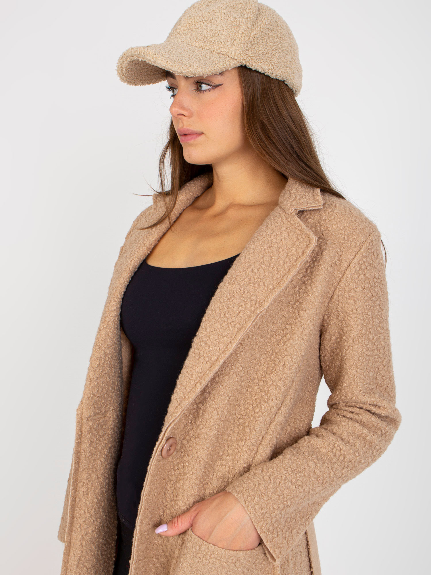 Coat TW-EN-BI-5220.63-beige