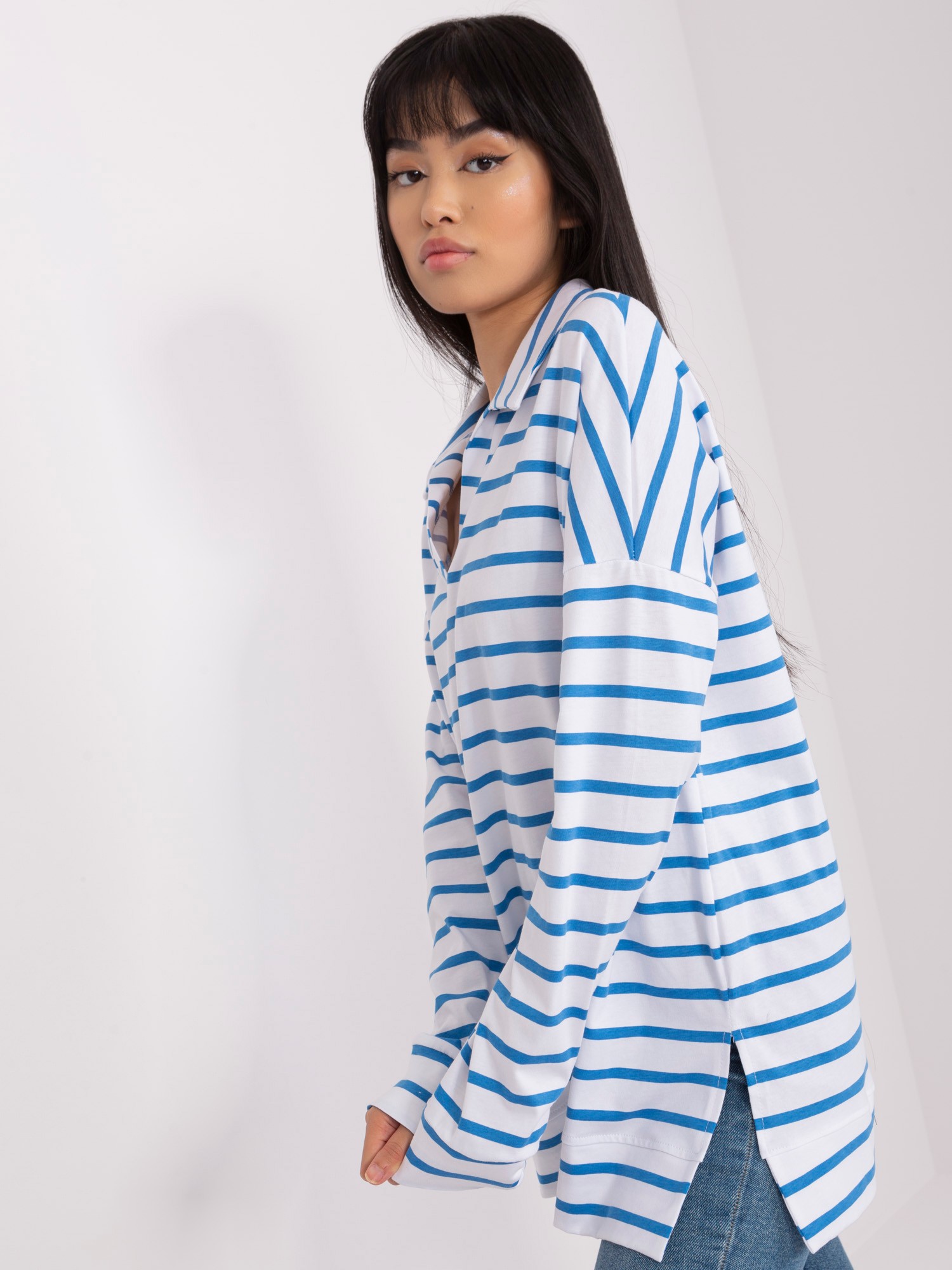 Blouse-LK-BZ-509314.83-white-blue