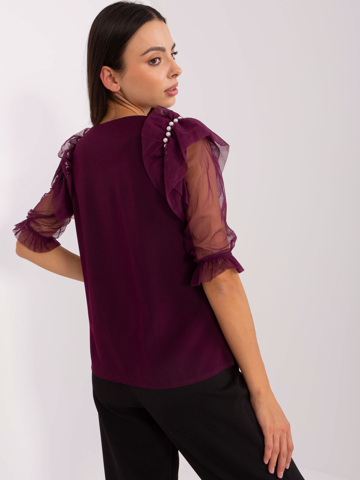 Blouse-LK-BZ-506682.26P-dark purple
