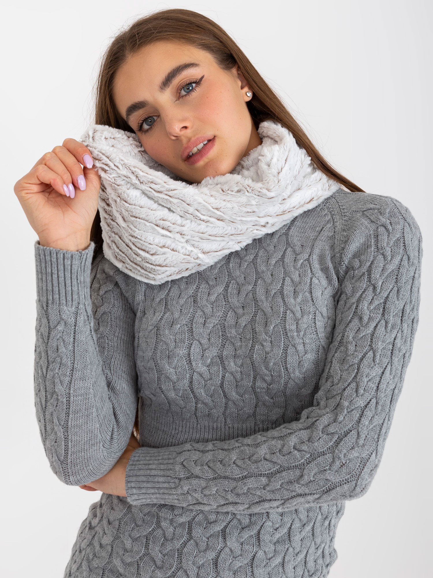 Scarf-AT-KM-001.76-white-brown