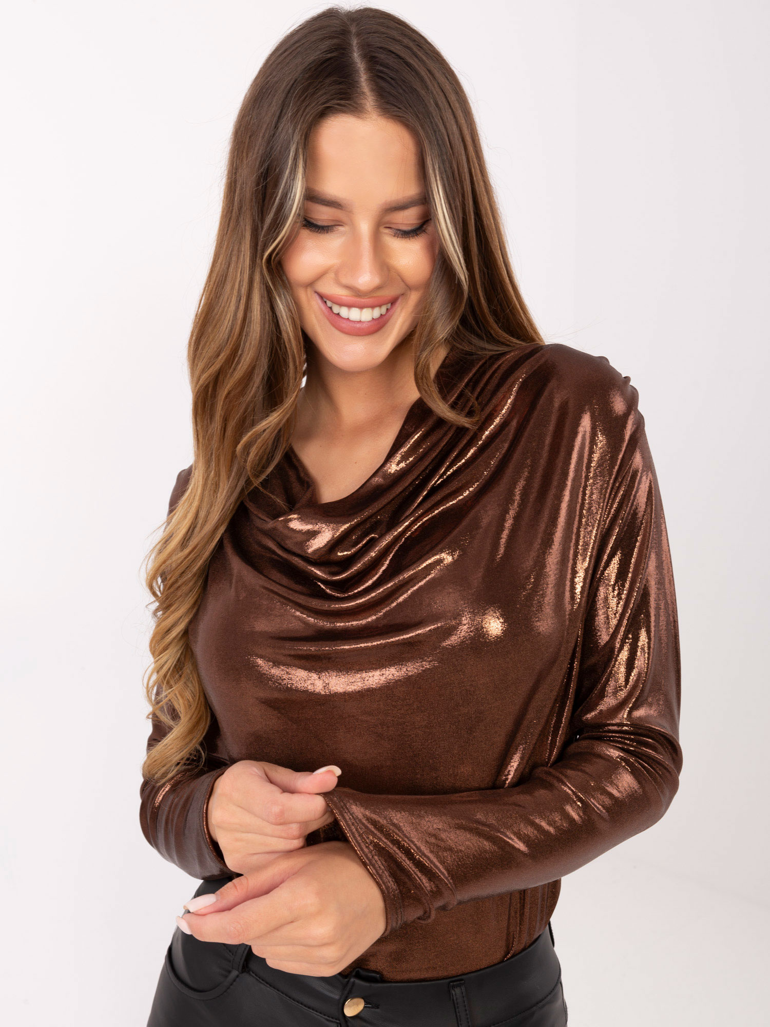 Blouse-DHJ-BZ-15268.30-brown