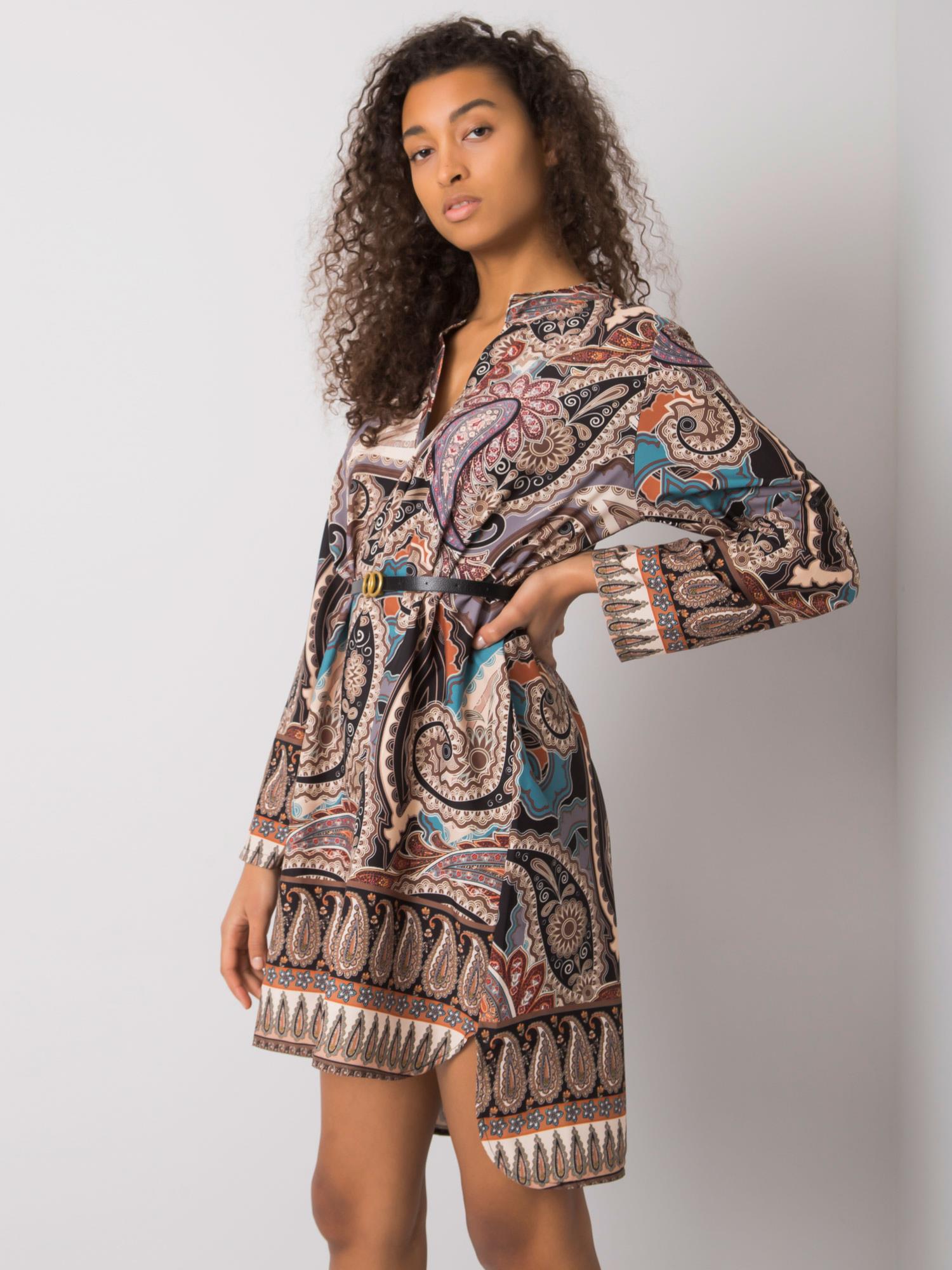 Dress-DHJ-SK-5766-1.32X-black-beige