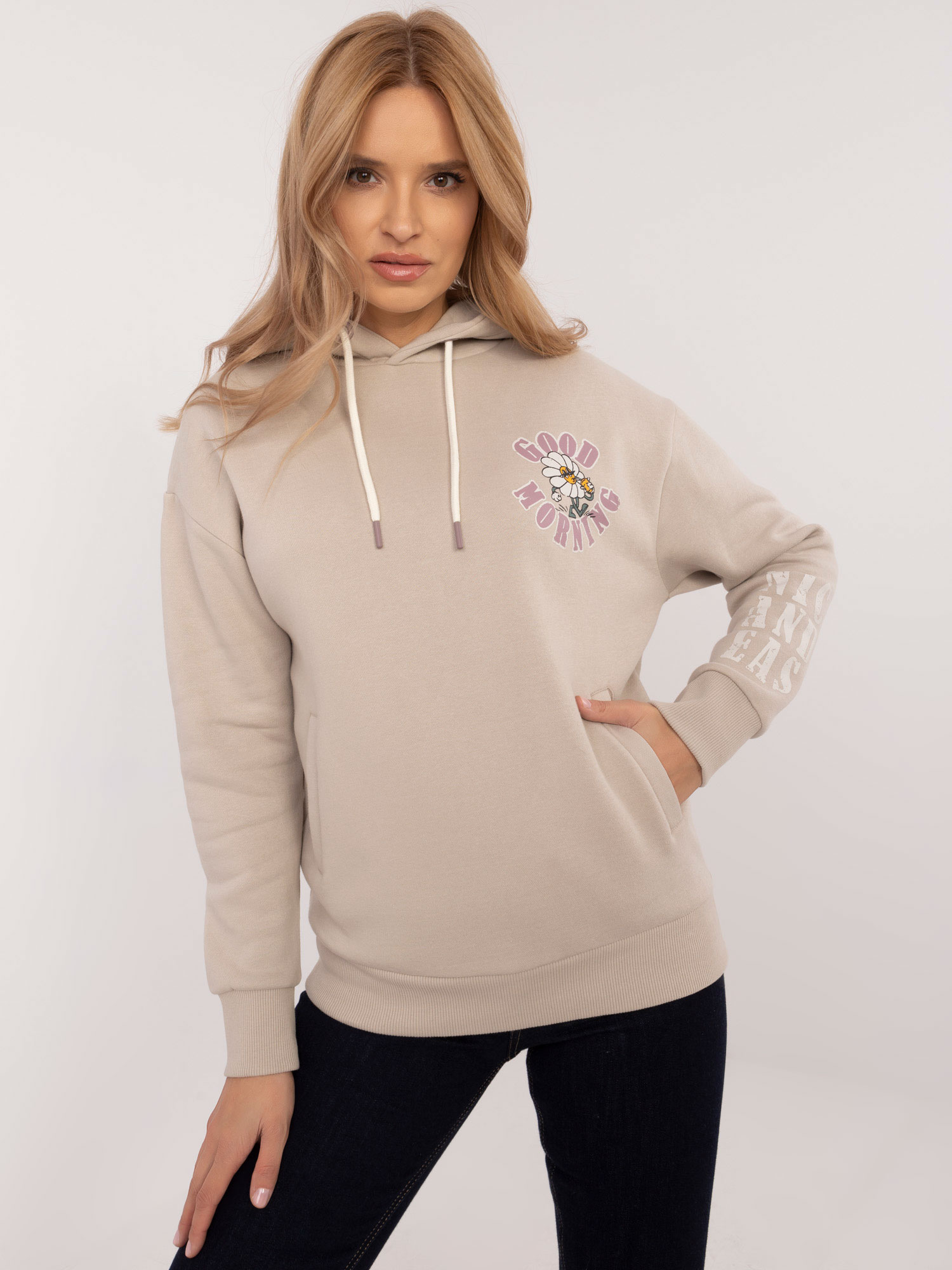 Sweatshirt-D10600T02420K-beige