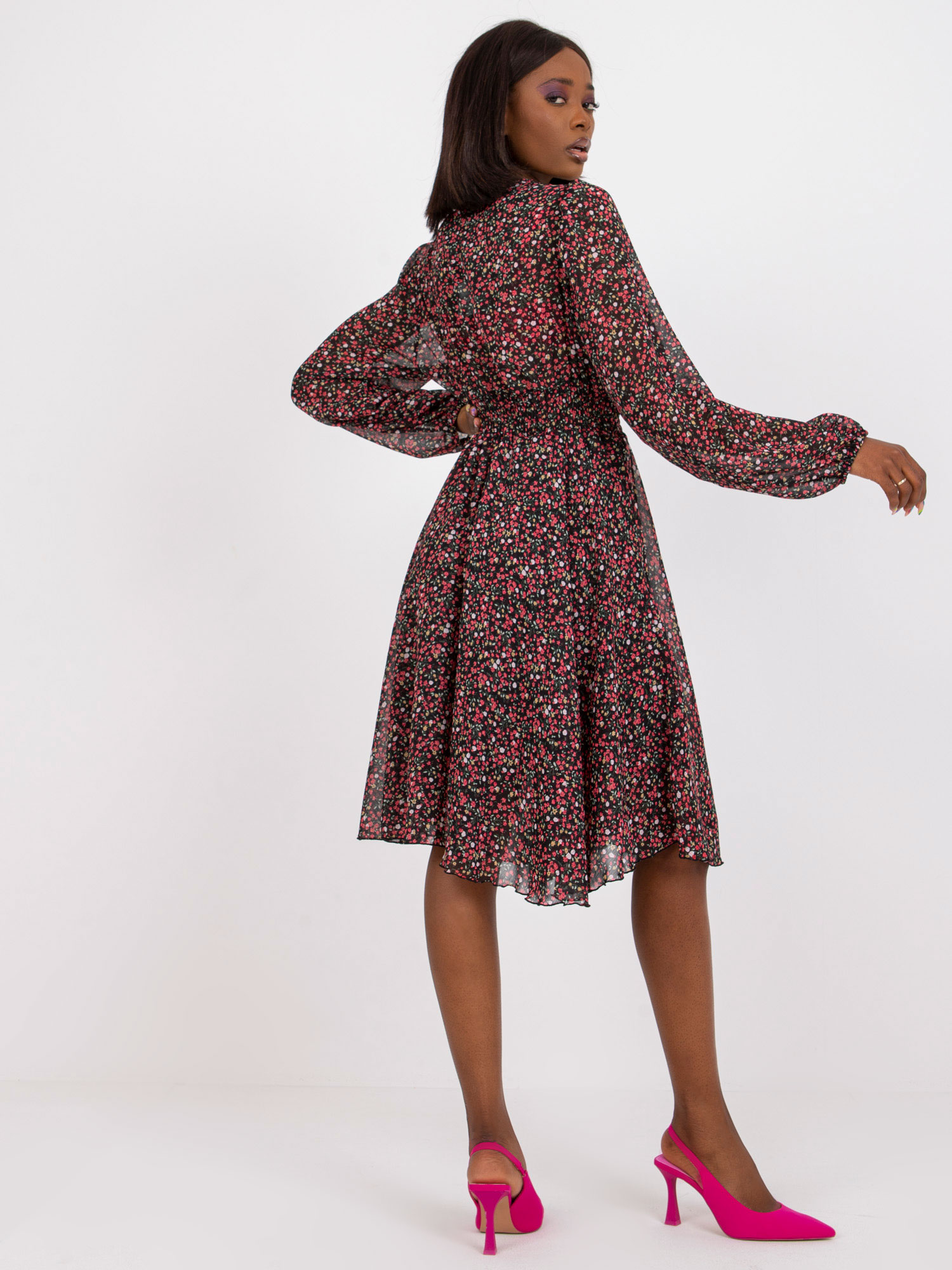 Dress-CHA-SK-2903.21X-black-pink