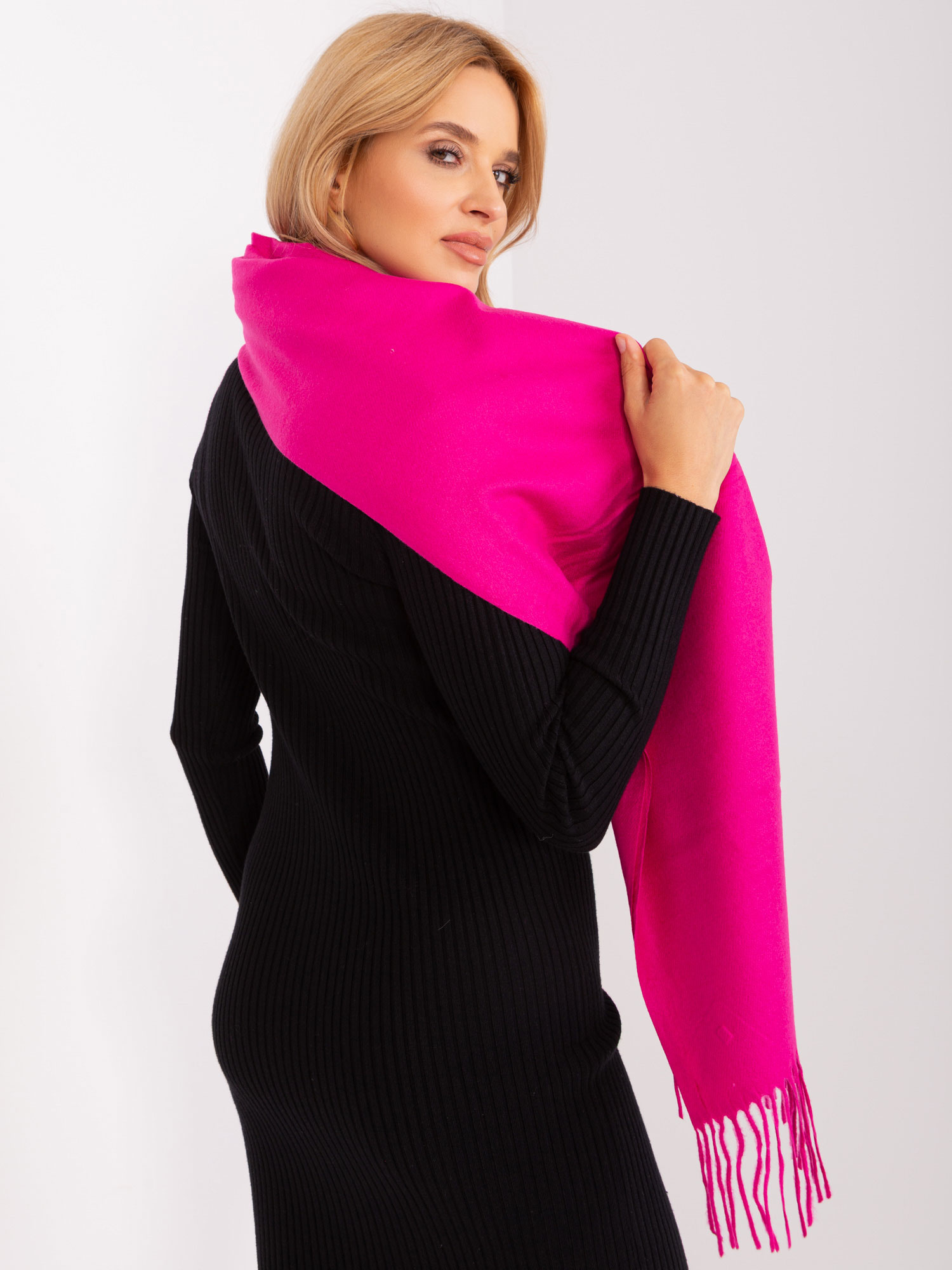 Scarf-AT-SZ-23185.93P-fuchsia