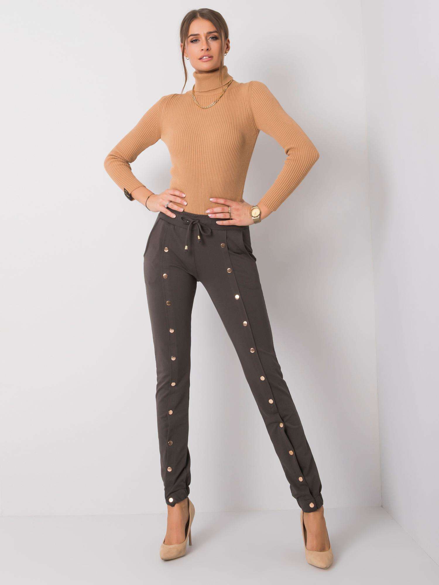 Sweatpants-RV-DR-6016.08-dark khaki