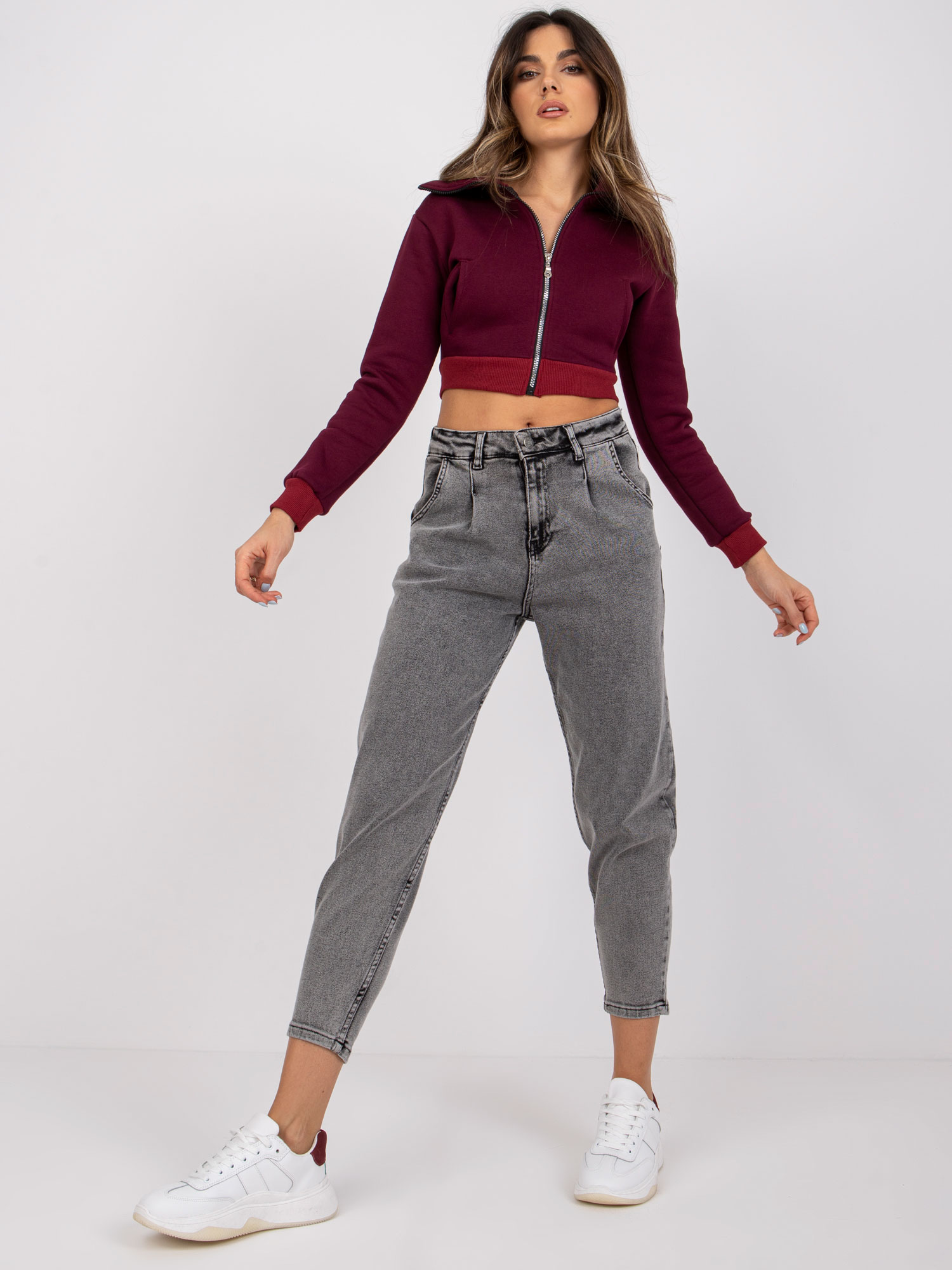 Trousers jeans-MR-SP-255.56P-dark grey