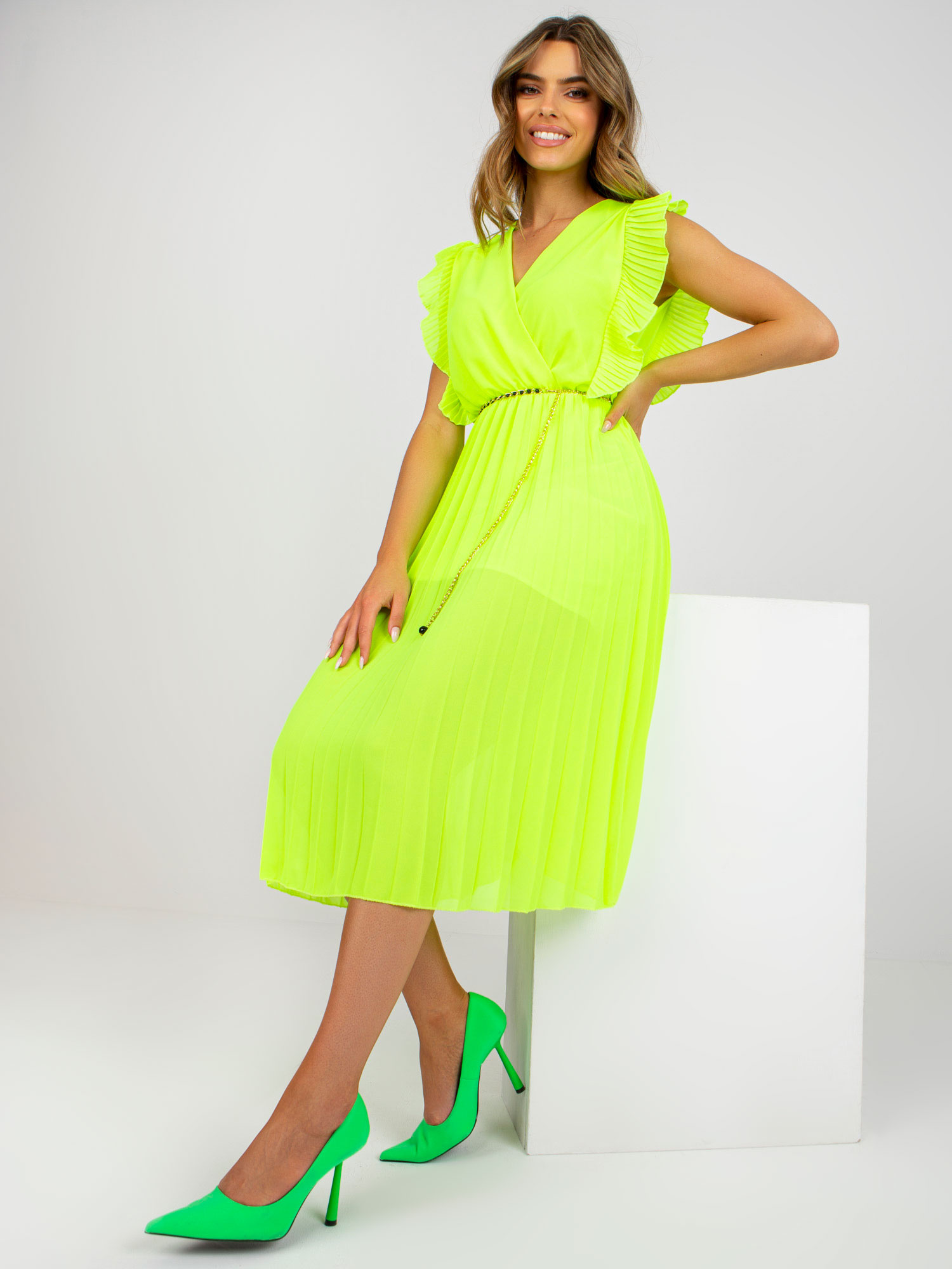 Dress-DHJ-SK-1155.85-fluo yellow