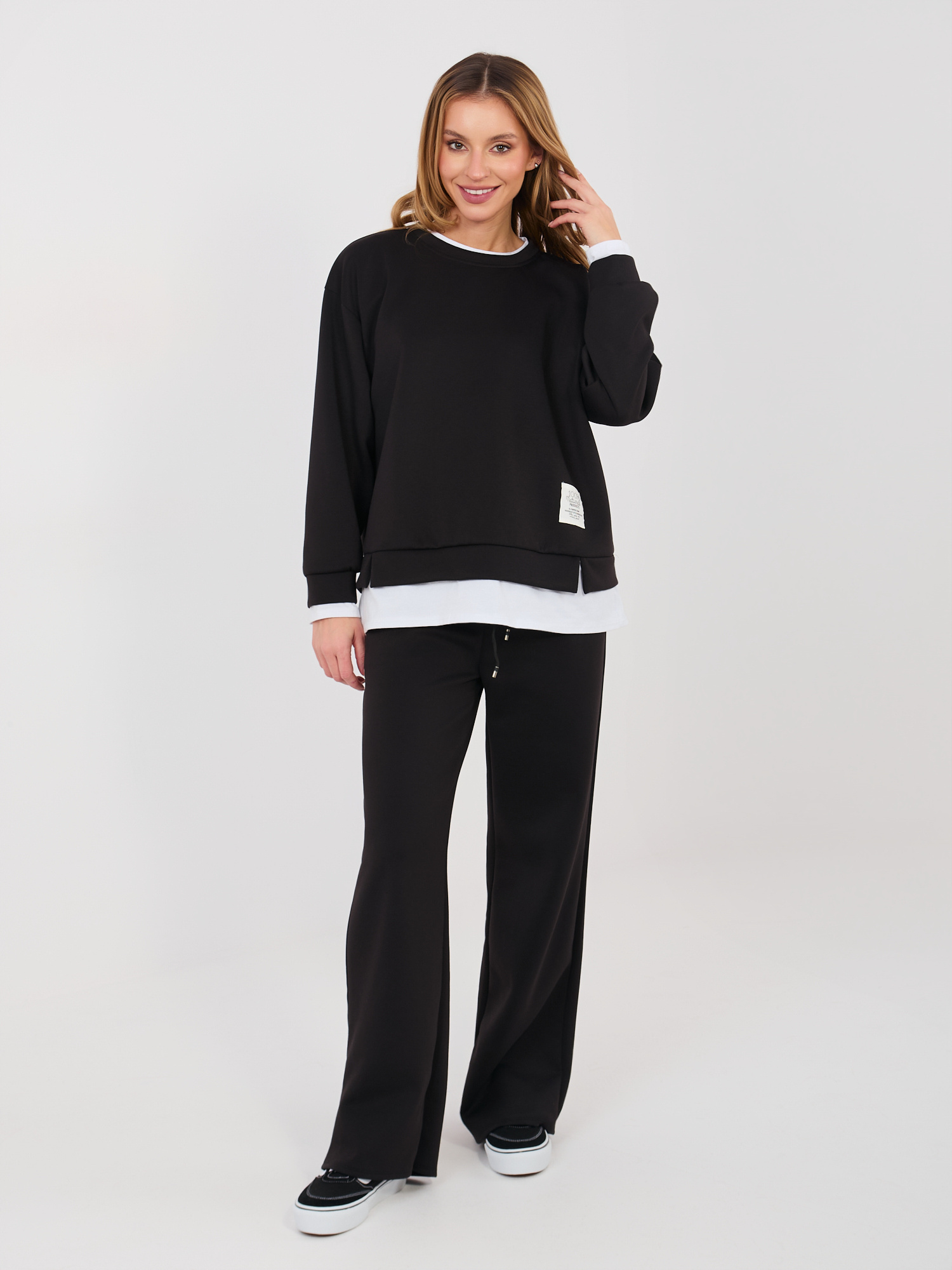 Černý dámský komplet