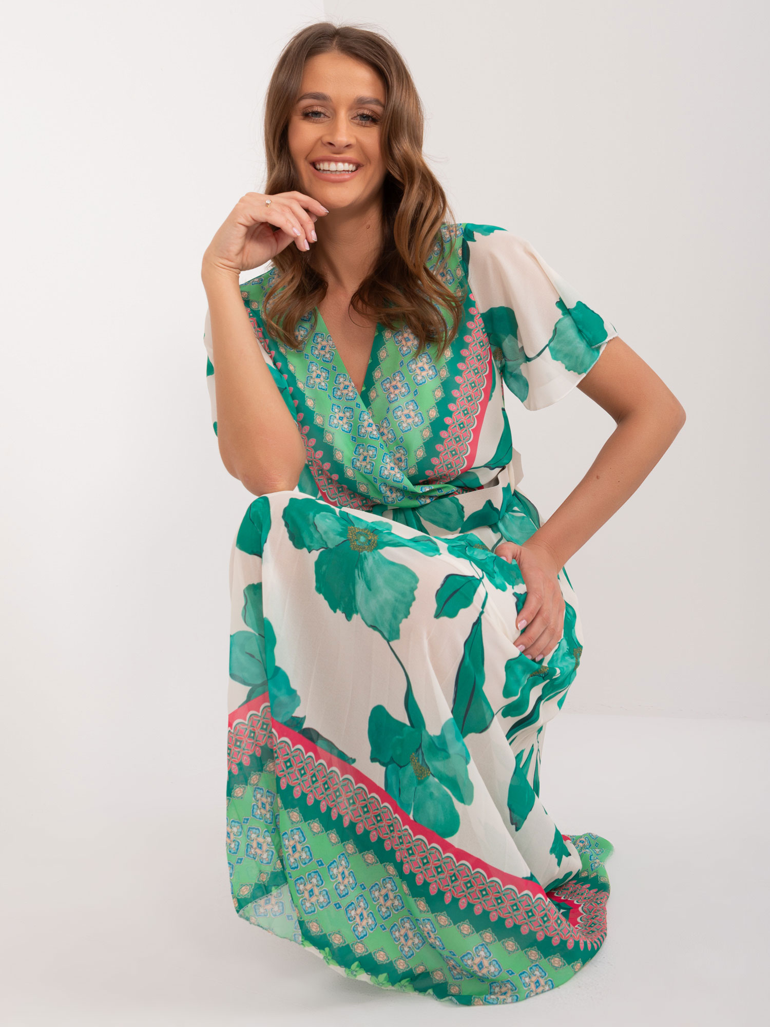 Dress-DHJ-SK-11331-5.19-green