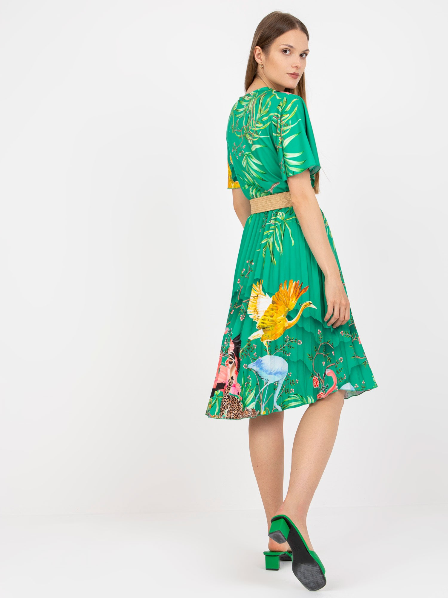 Dress-DHJ-SK-15817.32-Green