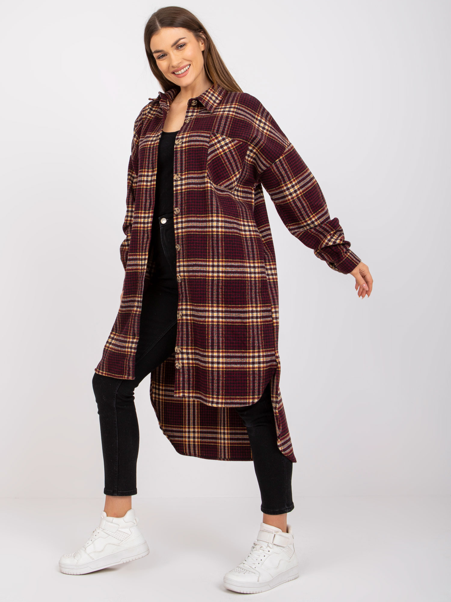 Shirt-EM-KS-003/06.38X-burgundy