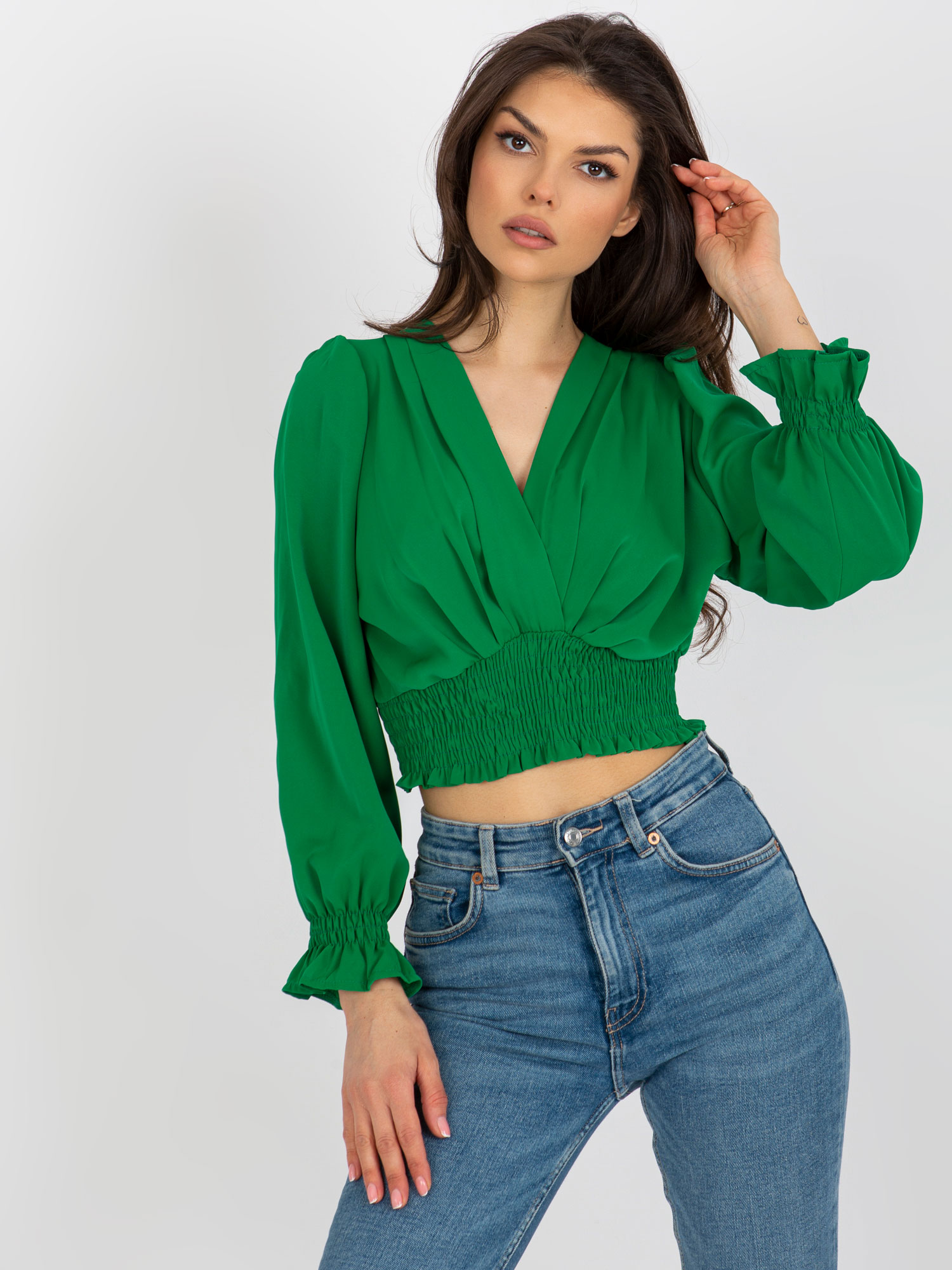 Blouse-DHJ-BZ-13866.92P-green