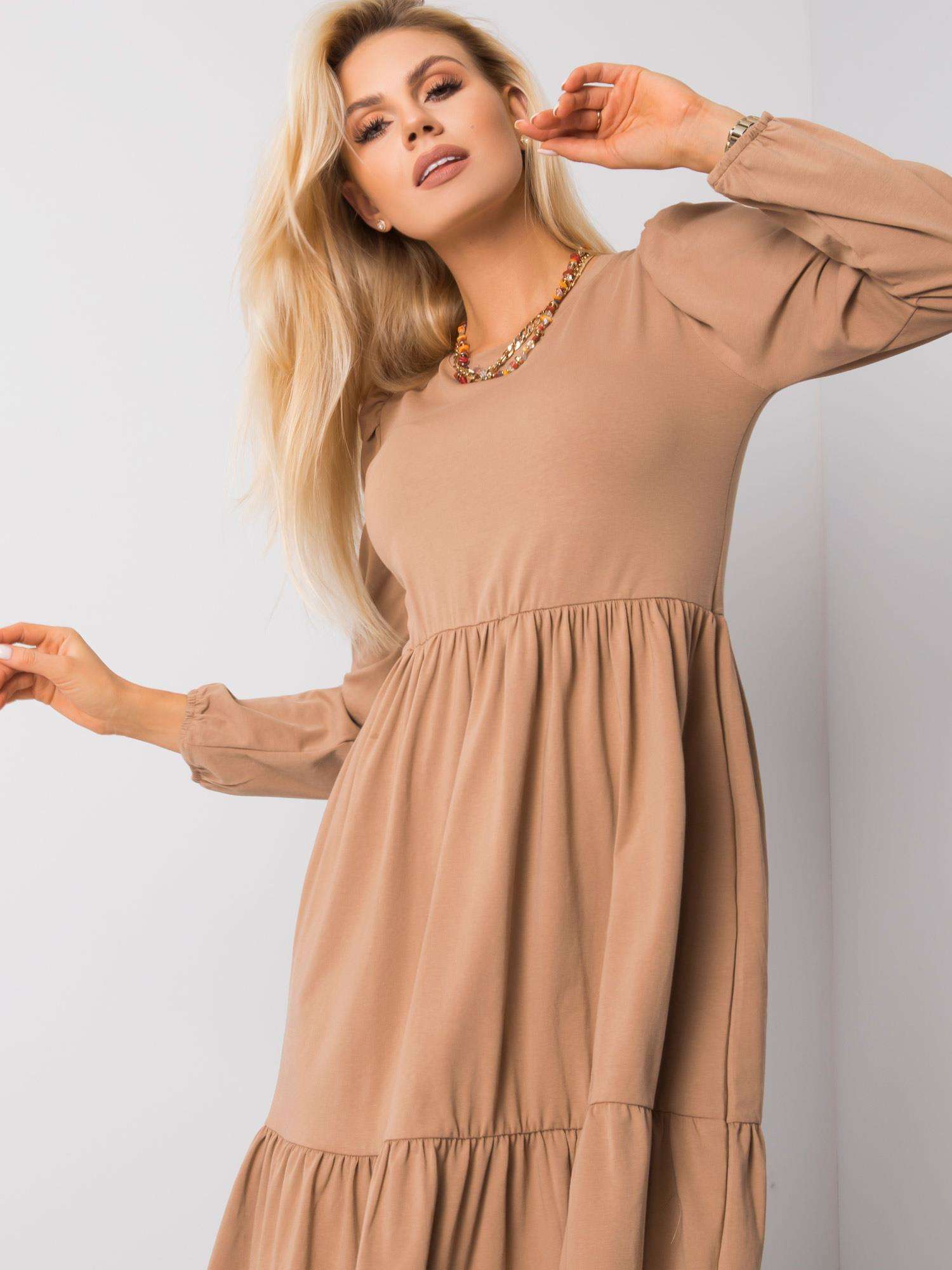 Dress-RV-SK-5832.18X-camel