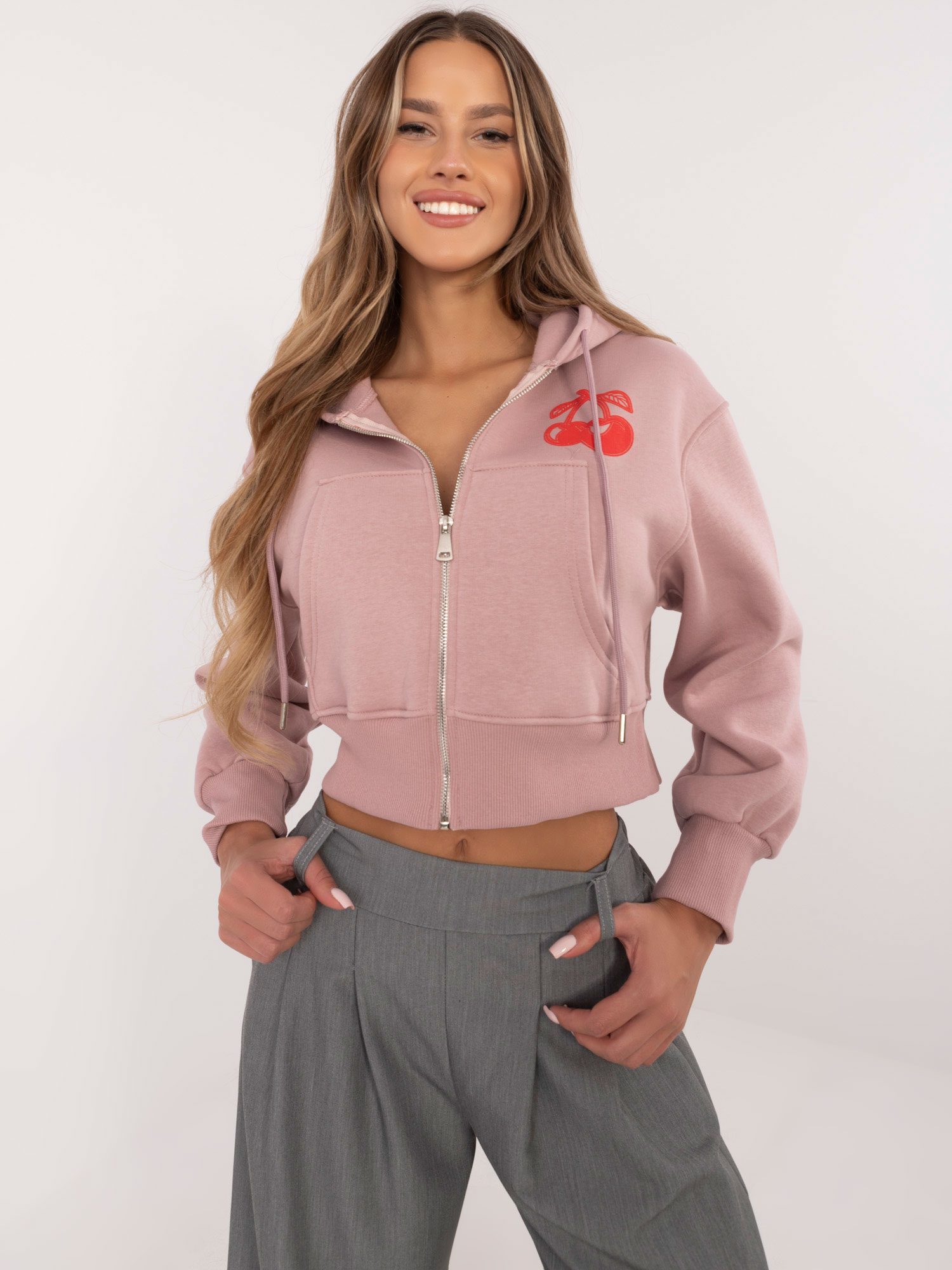 Sweatshirt-CLM-BL-1331.02P-light pink