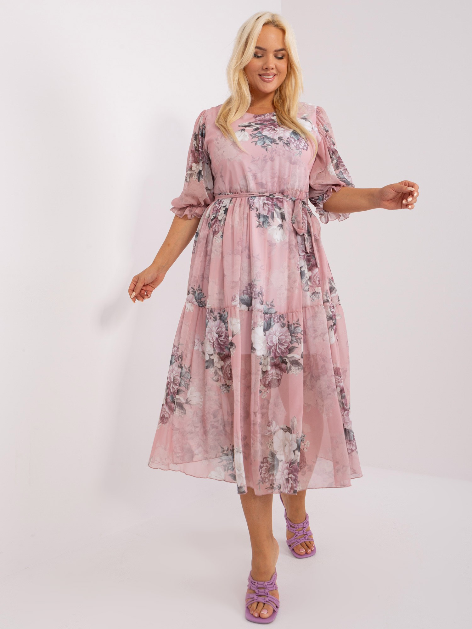 Dress-LK-SK-509344-1.60P-Light Pink
