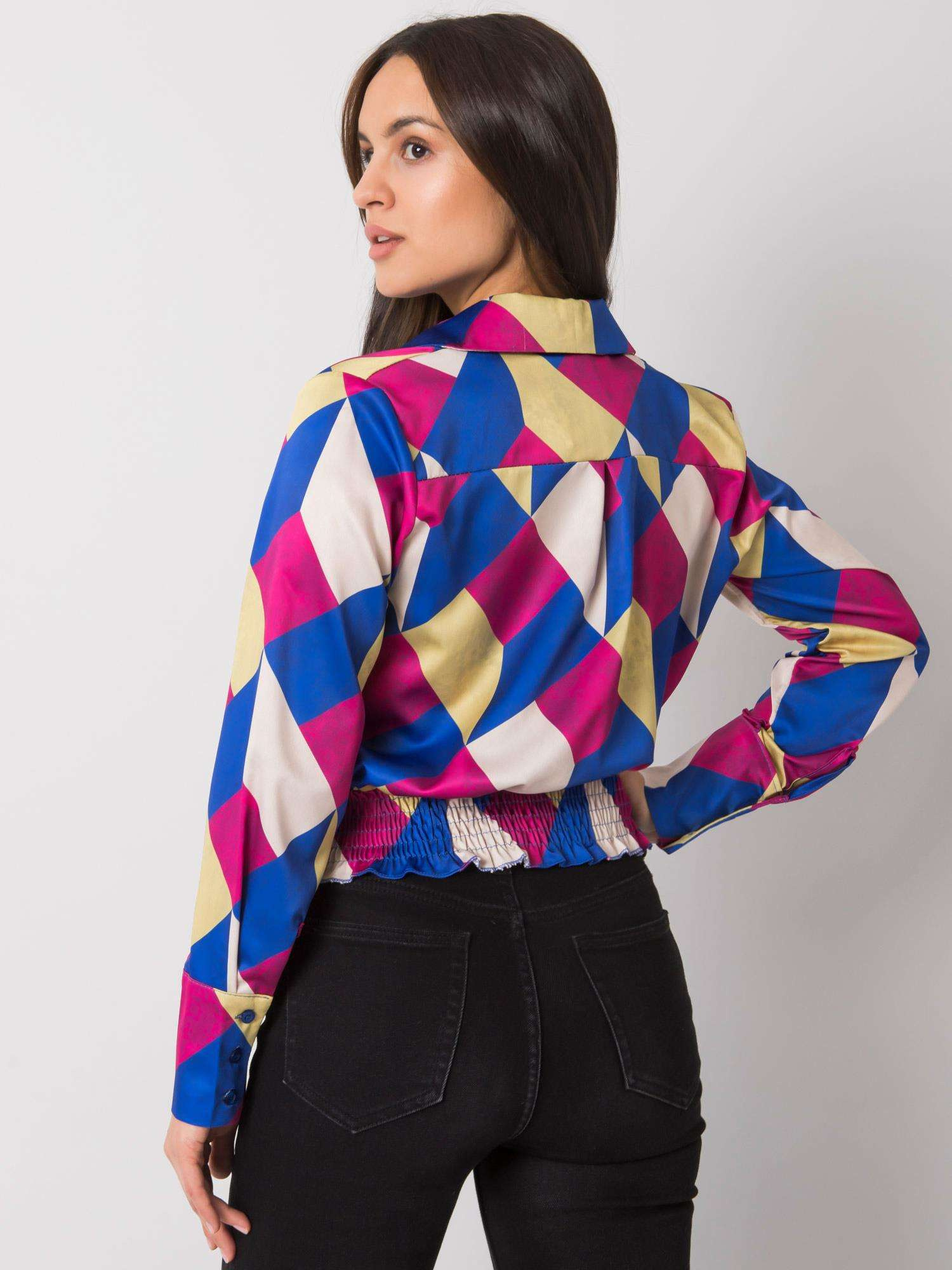 Blouse-DHJ-BZ-15251.82-dark blue