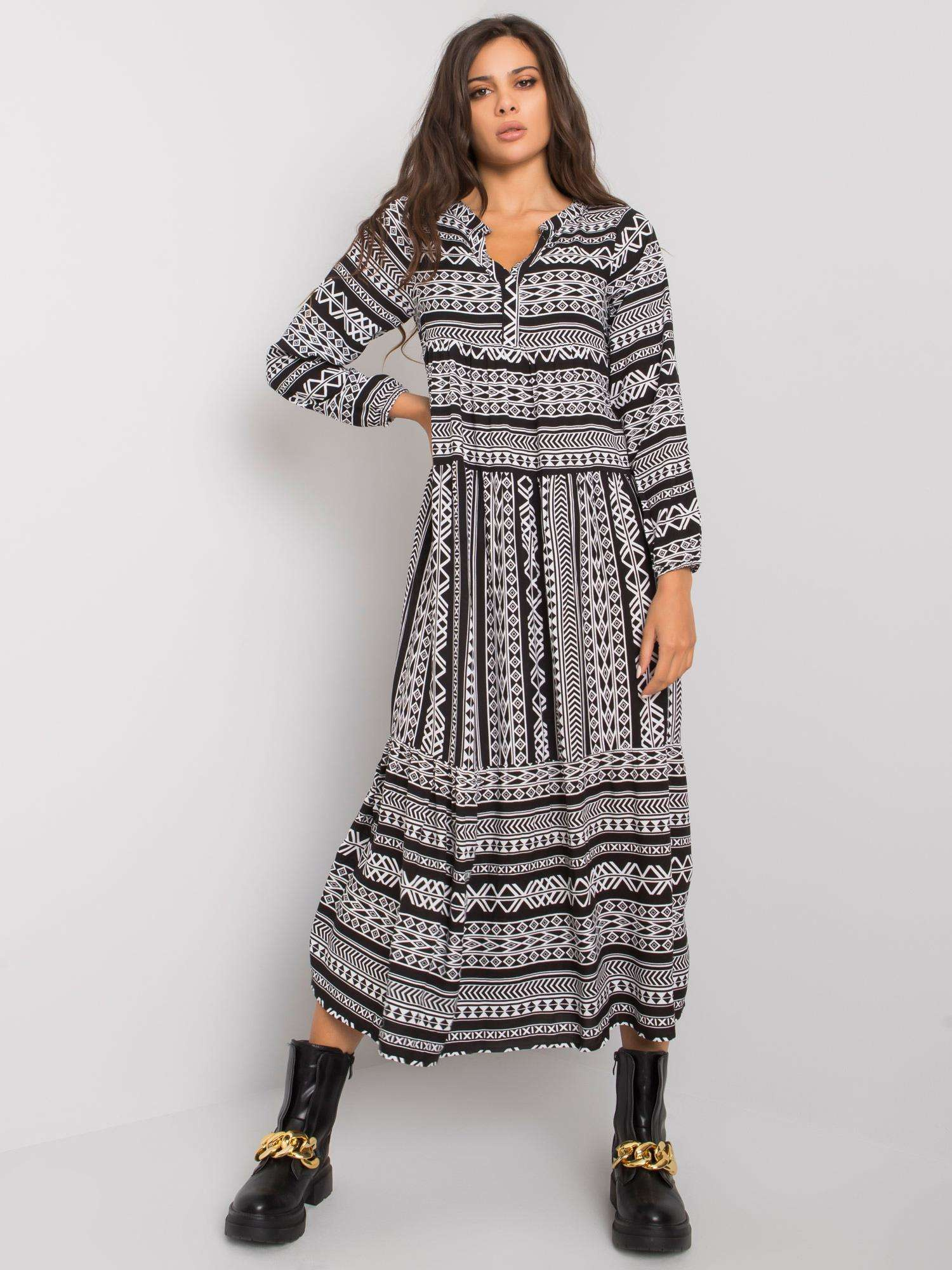 Dress-D73771M30225A3EN-black-white