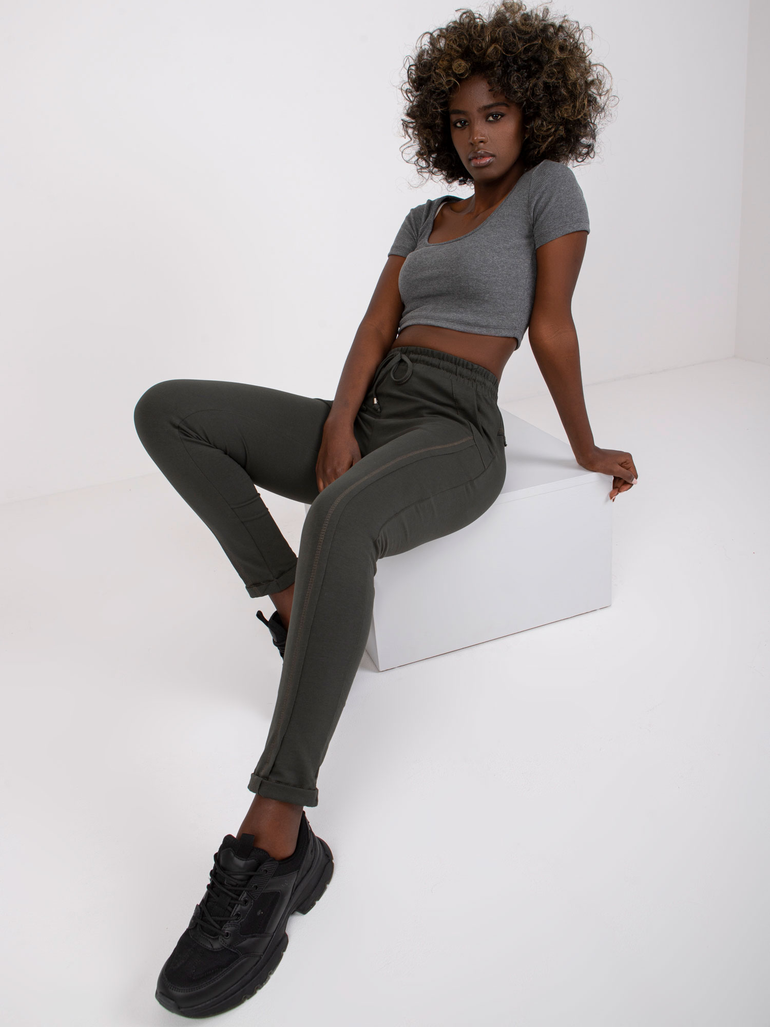 Sweatpants-RV-DR-3589.08X-dark khaki