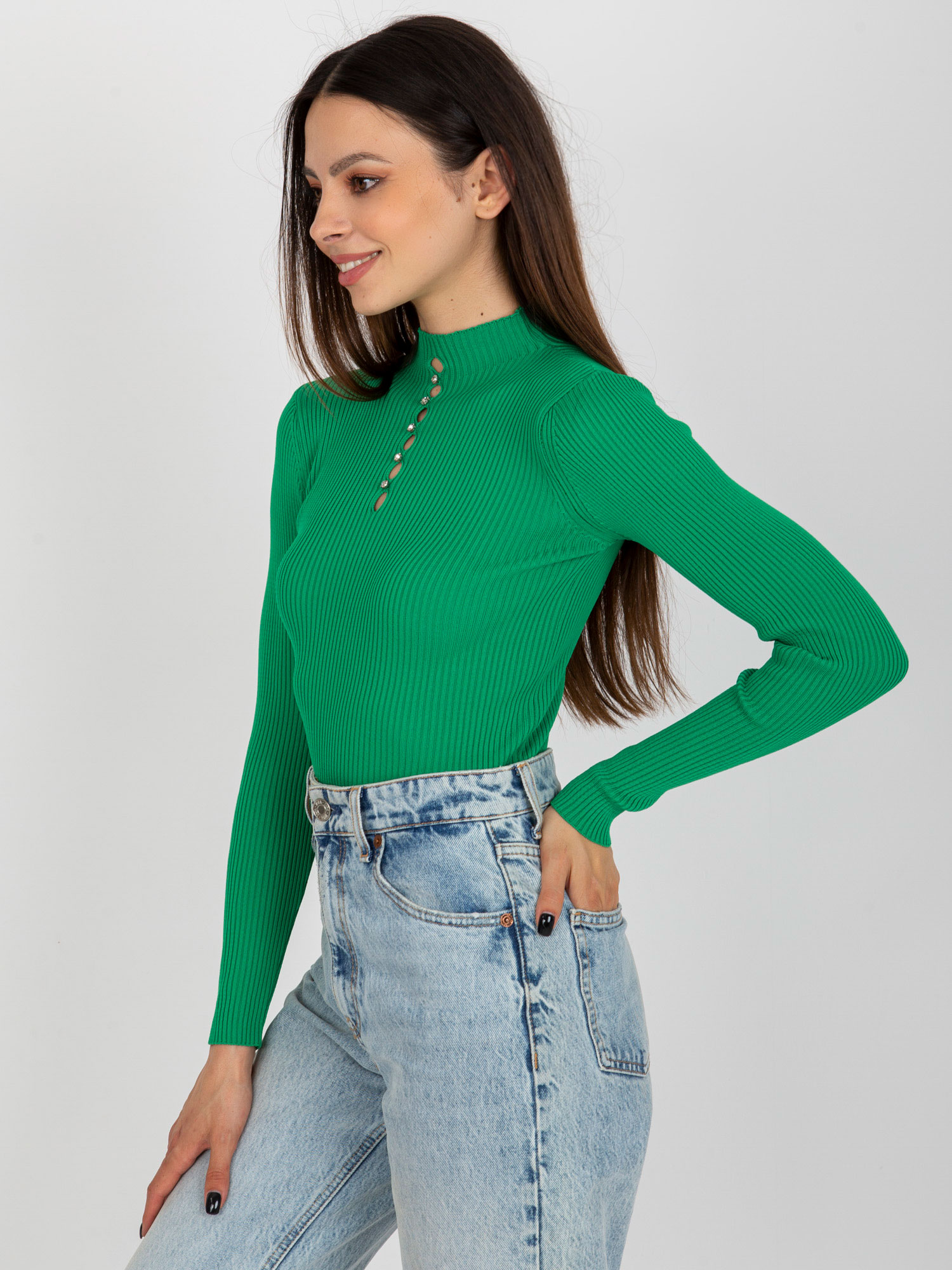 Blouse-BA-BZ-2302.97P-green