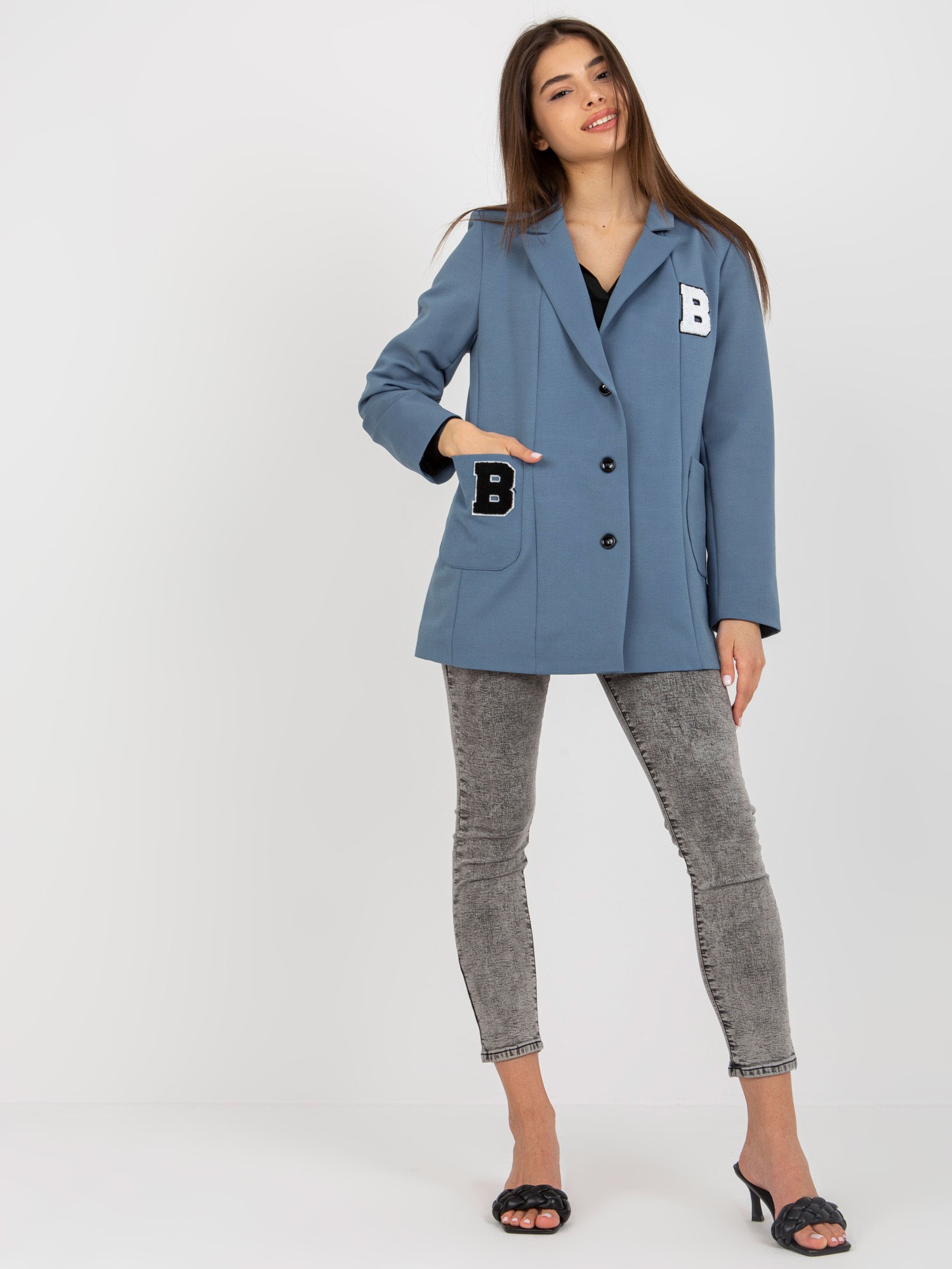 Blazer-LK-MA-509286-1.46P-Dark Blue