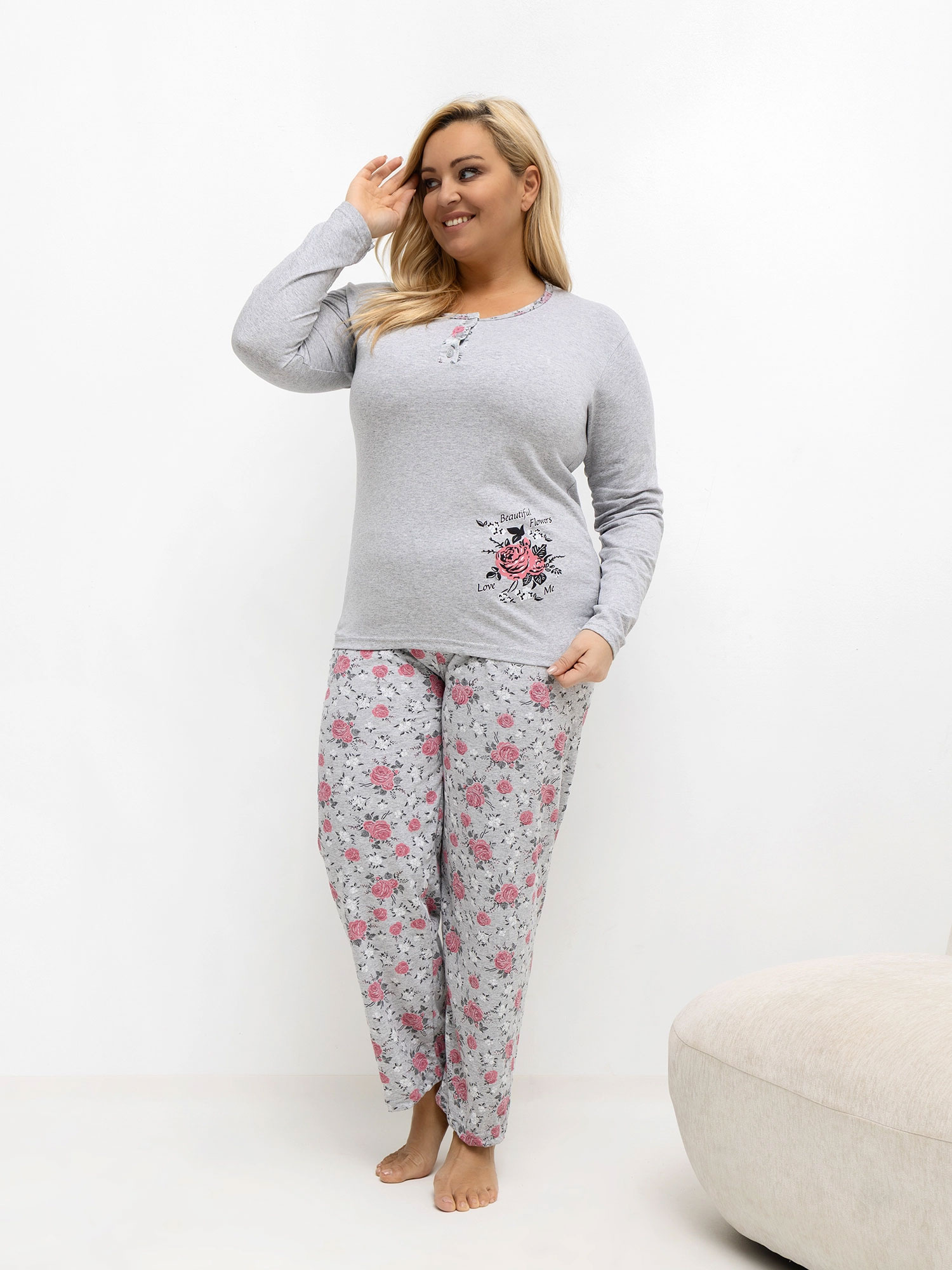 Pyjamas-DU-PI-FP-503.47-grey