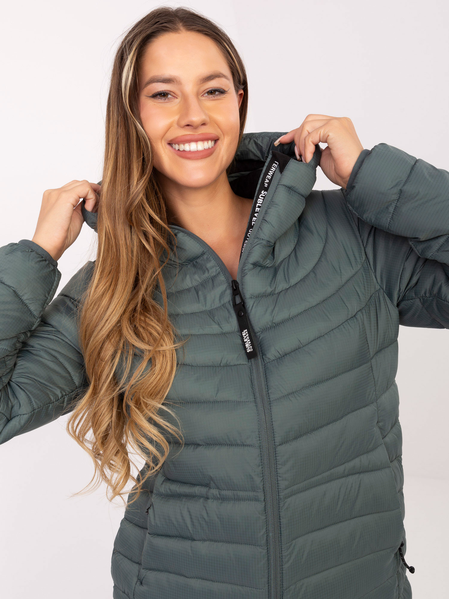 Jacket-D50092XB44554A2-dark green