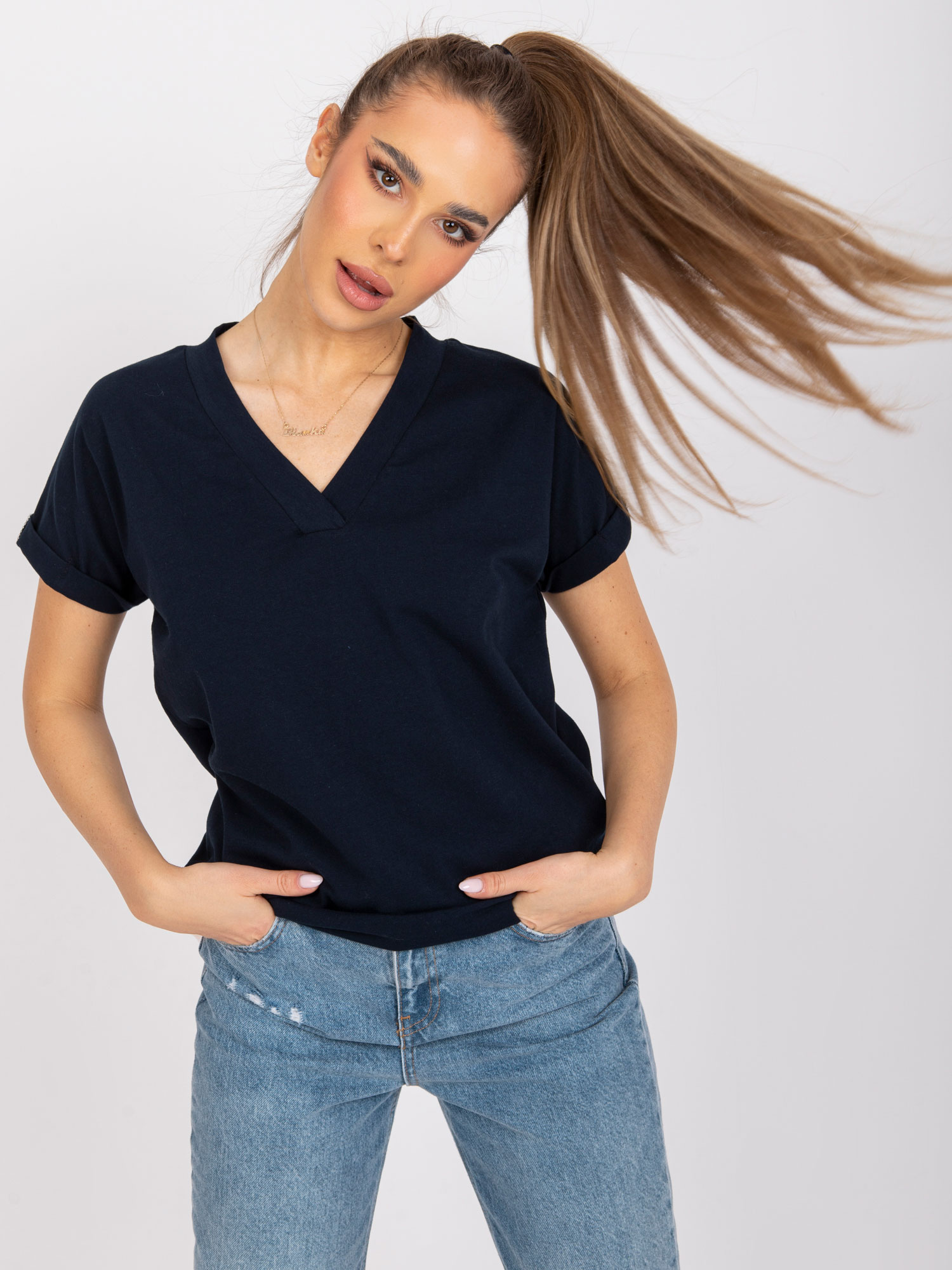 T-shirt-RV-TS-7666.19-navy blue