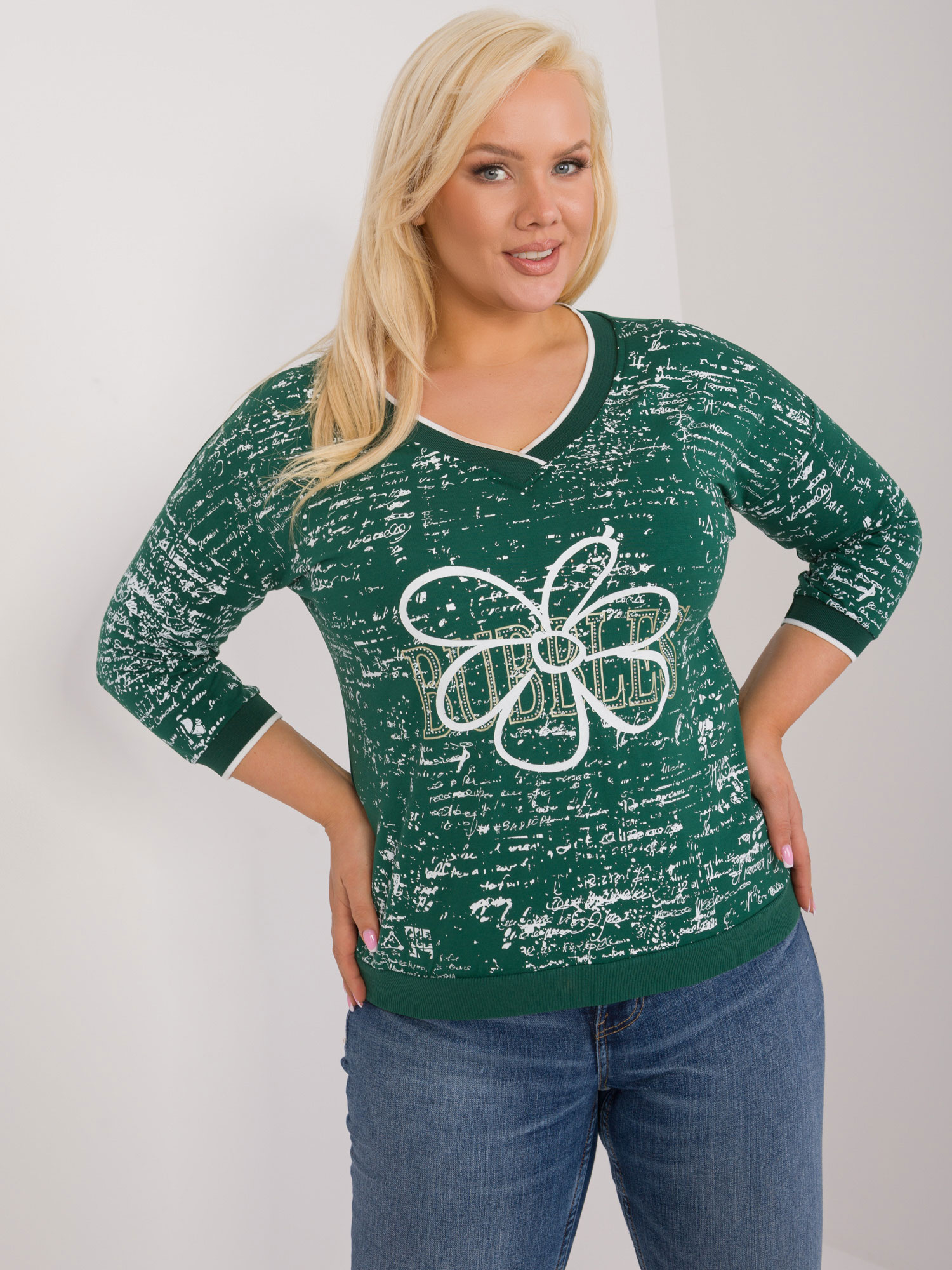 Blouse-RV-BZ-9442.27-dark green