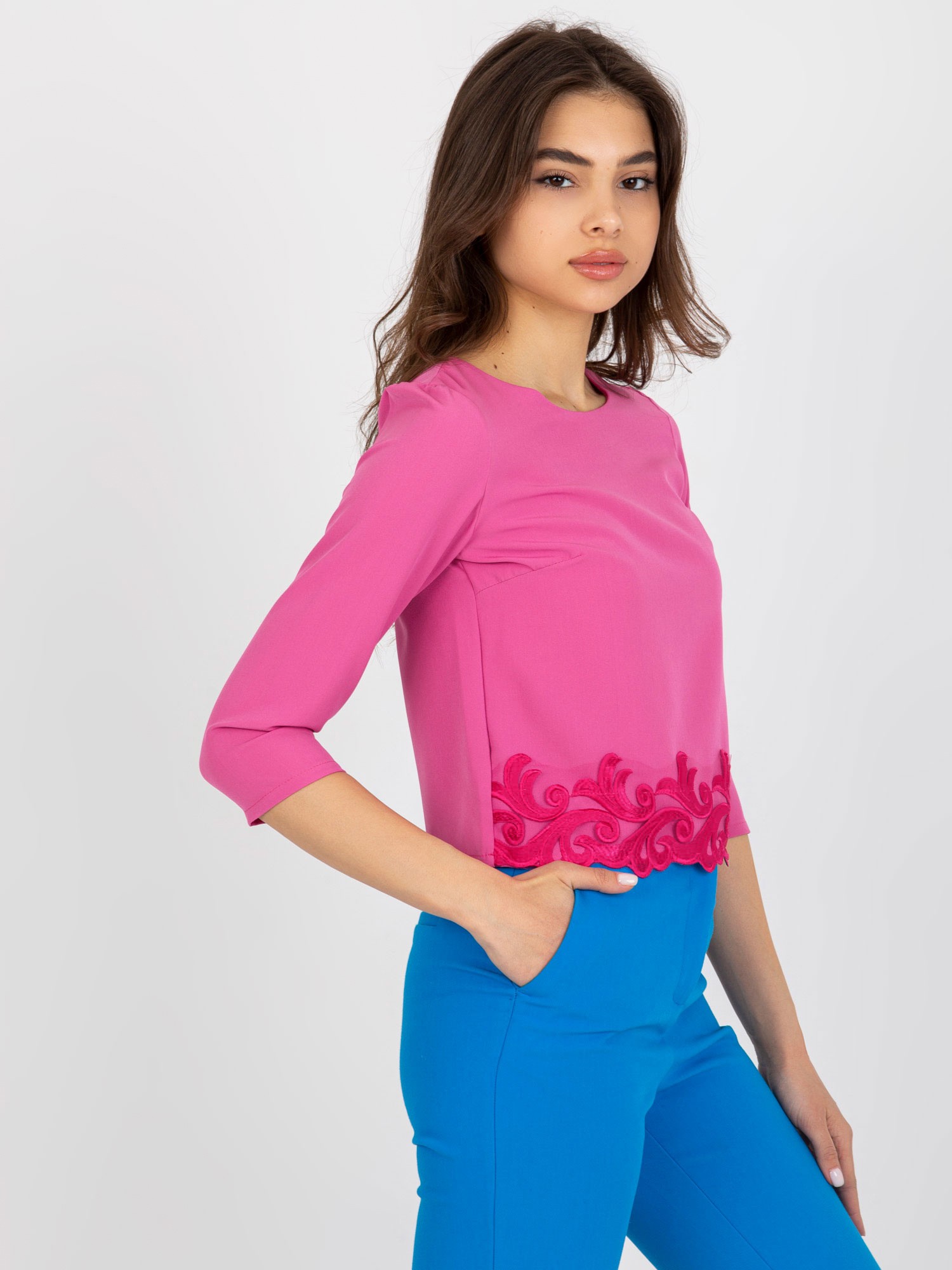 Blouse-LK-BZ-505970.33P-dark pink