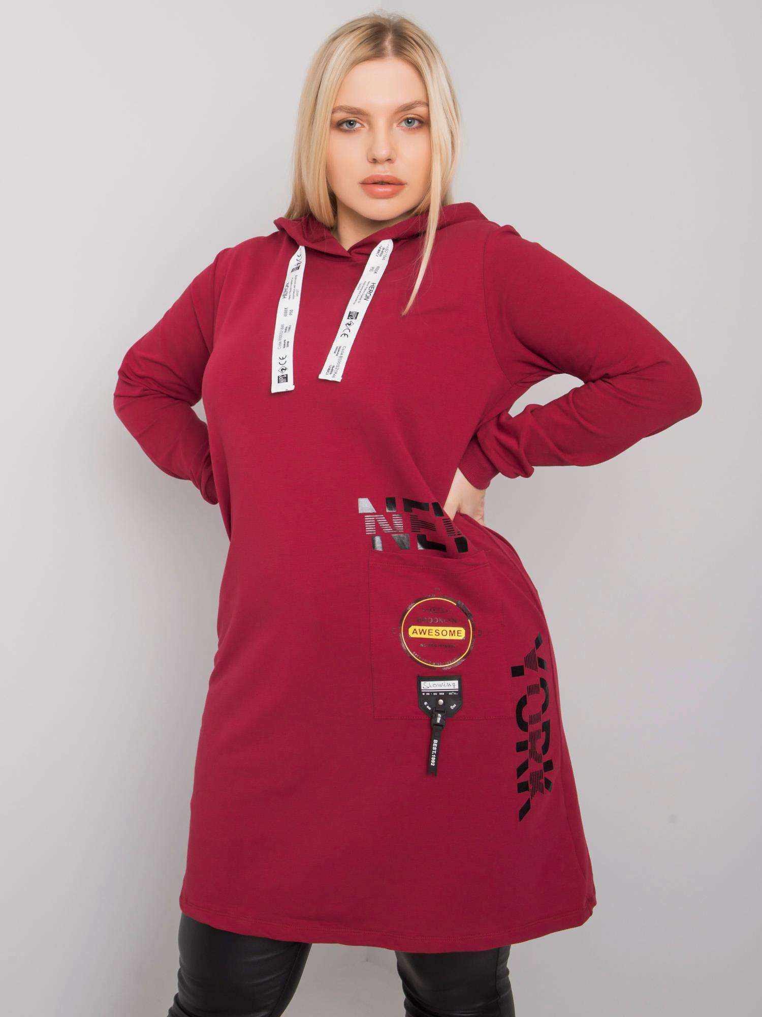 Tunic-RV-TU-7221.80P-burgundy