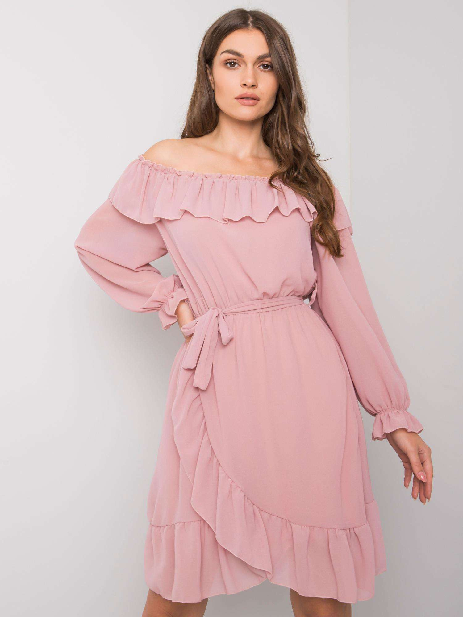 Dress-TW-SK-BI-1203.72P-pink