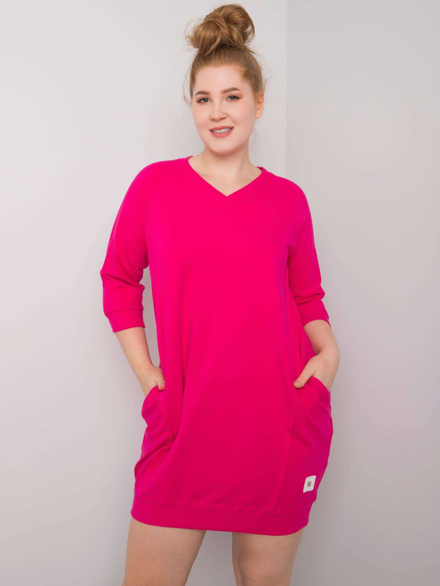 Dress-RV-SK-6847.59P-Fuchsia