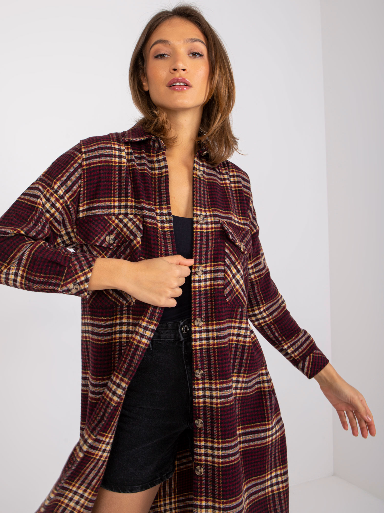 Shirt-EM-KS-002/06.11P-burgundy