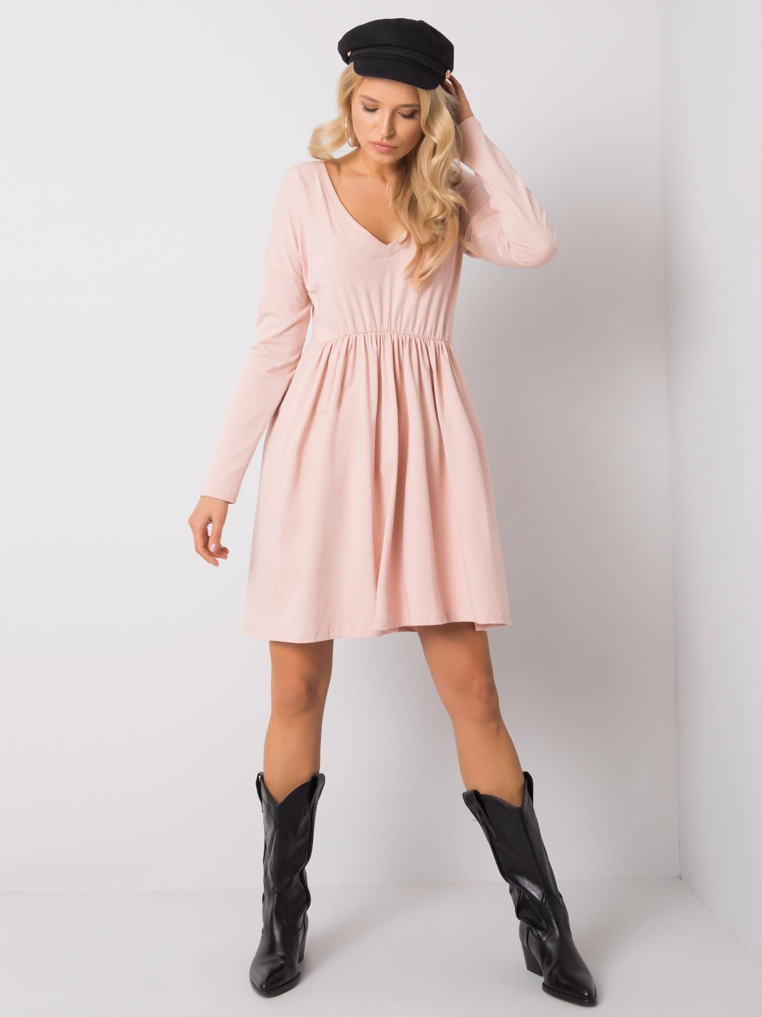 Dress-RV-SK-6008.19X-Light Pink