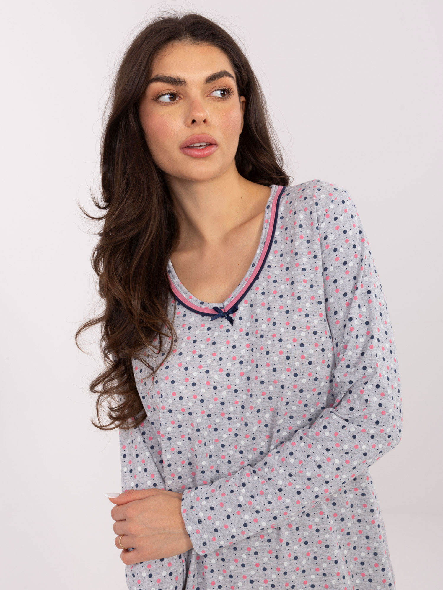 Dámska nočná košeľa s potlačou