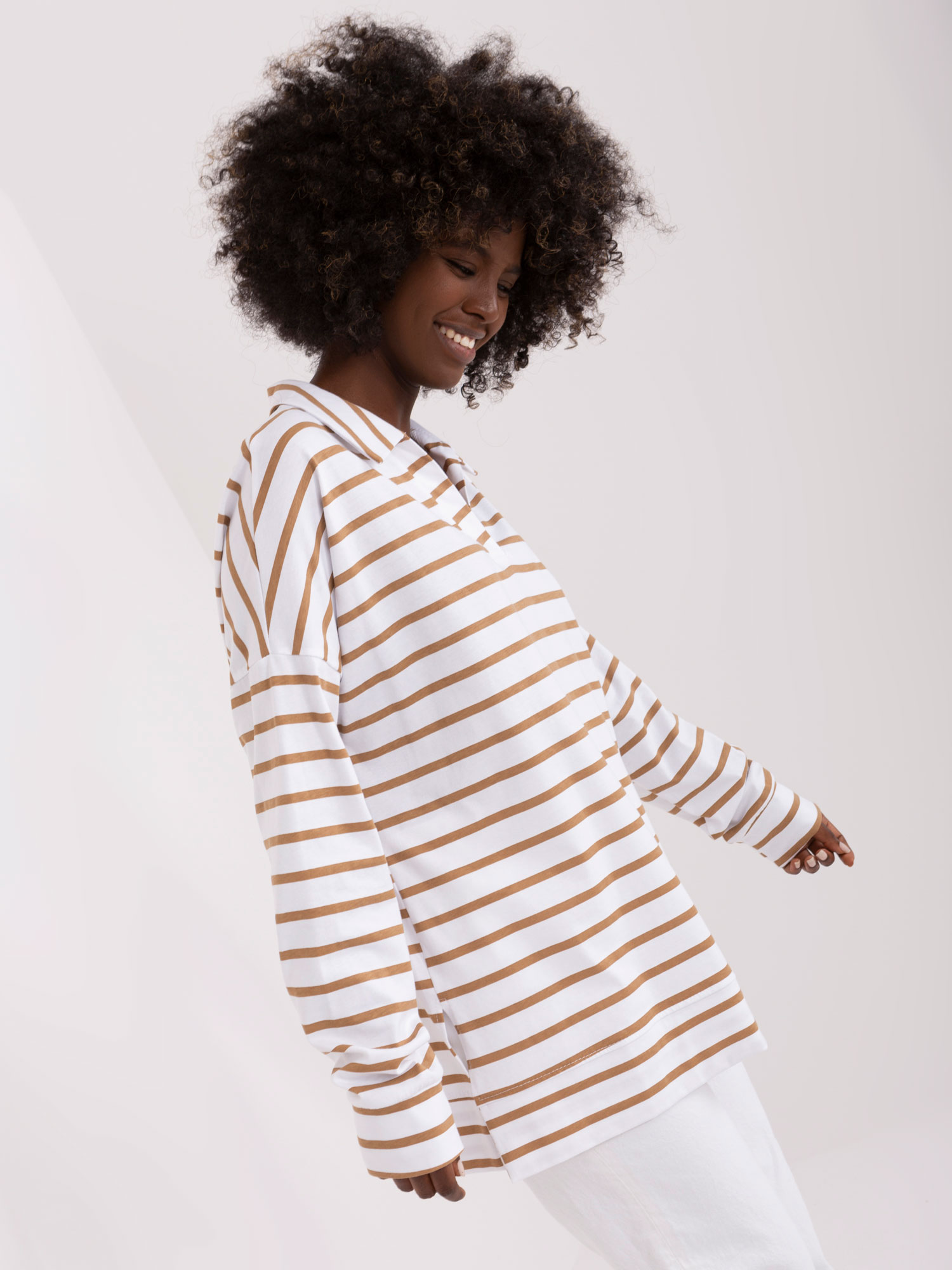 Blouse-LK-BZ-509314.83-white-brown