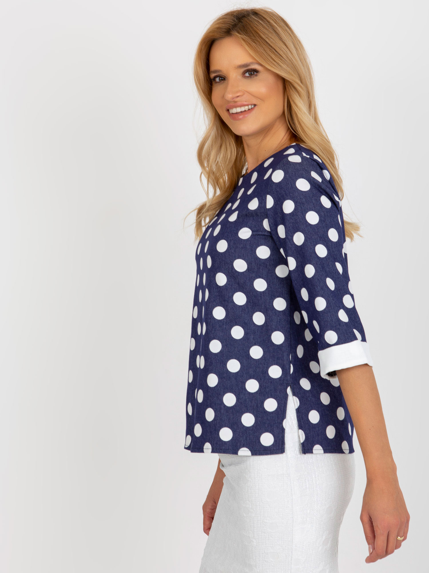 Blouse-LK-BZ-506755.56P-dark blue